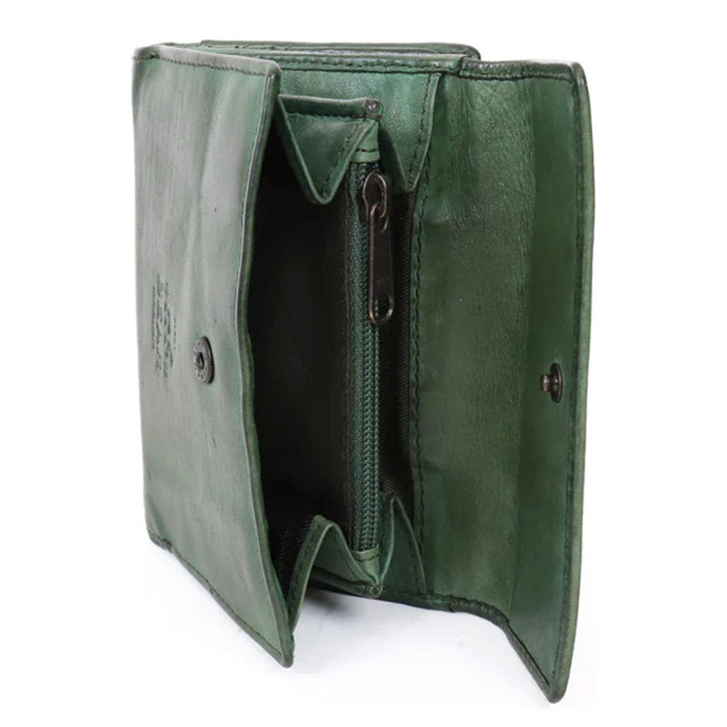 Bear Design Cow Lavato Jill Wallet CL16211 green