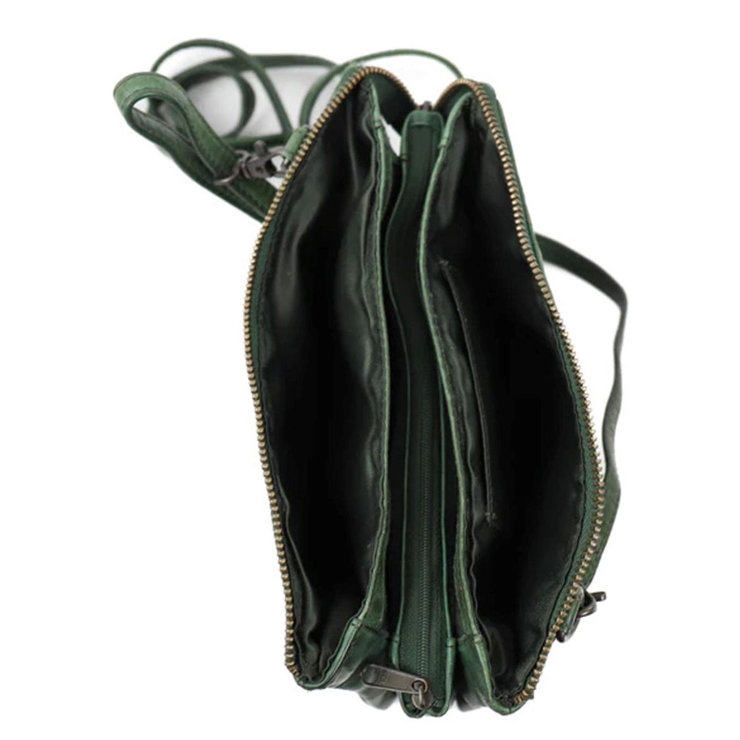 Bear Design Cow Lavato Shoulderbag olive green