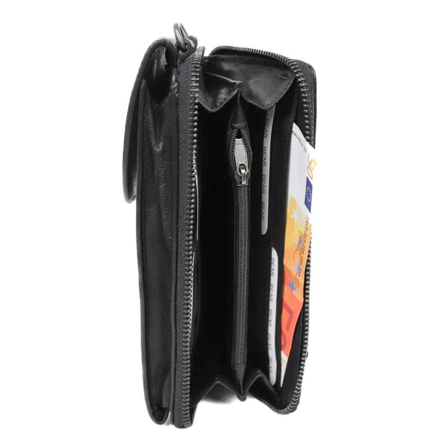 Bear Design Patty Phonebag black