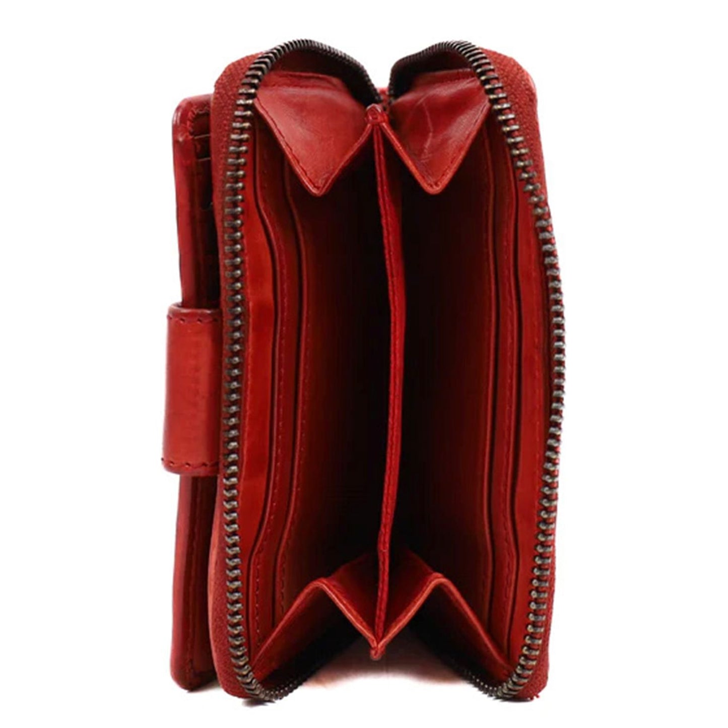 Bear Design Cow Lavato Ladies Wallet CL13550 red