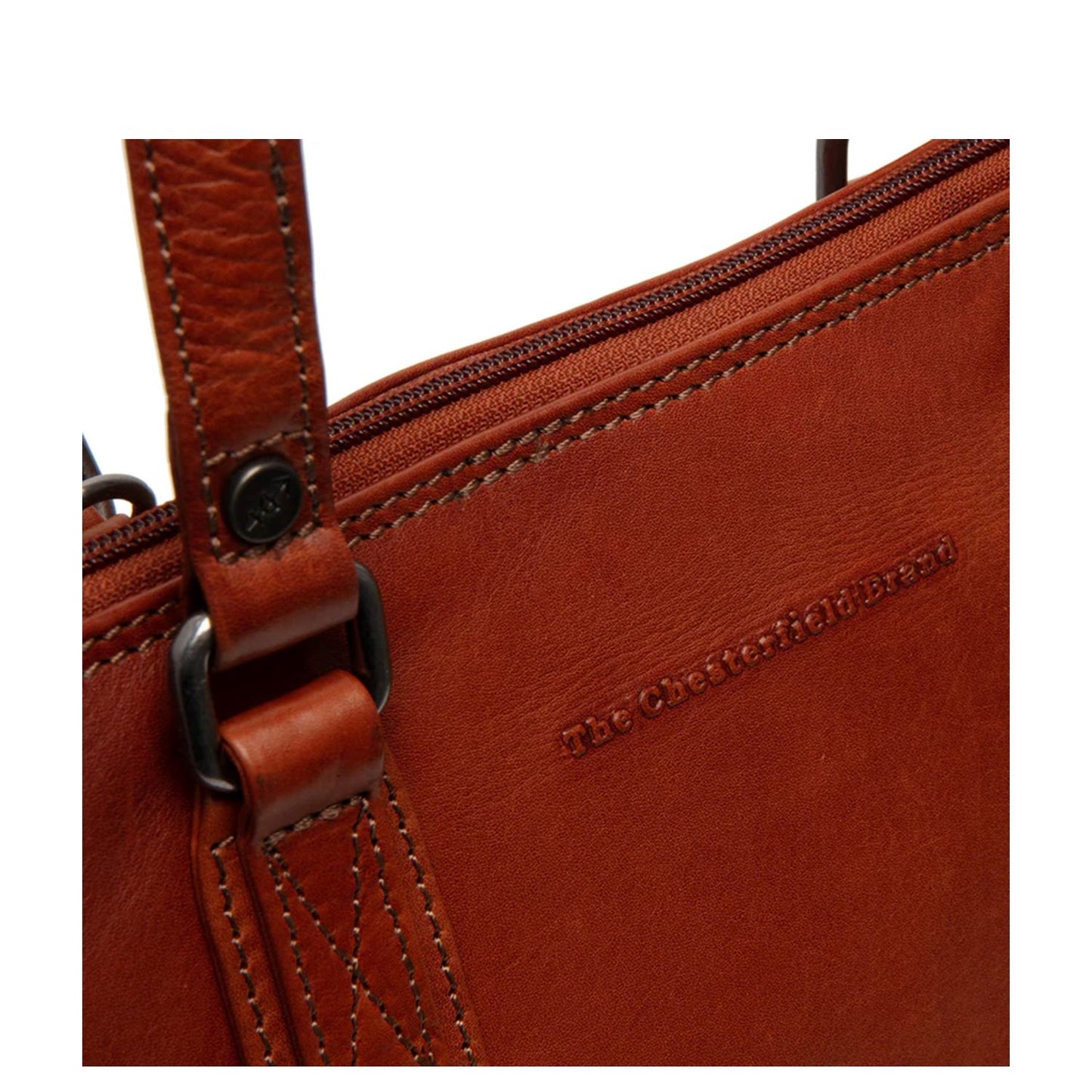 The Chesterfield Brand Viamonte Shoulderbag cognac