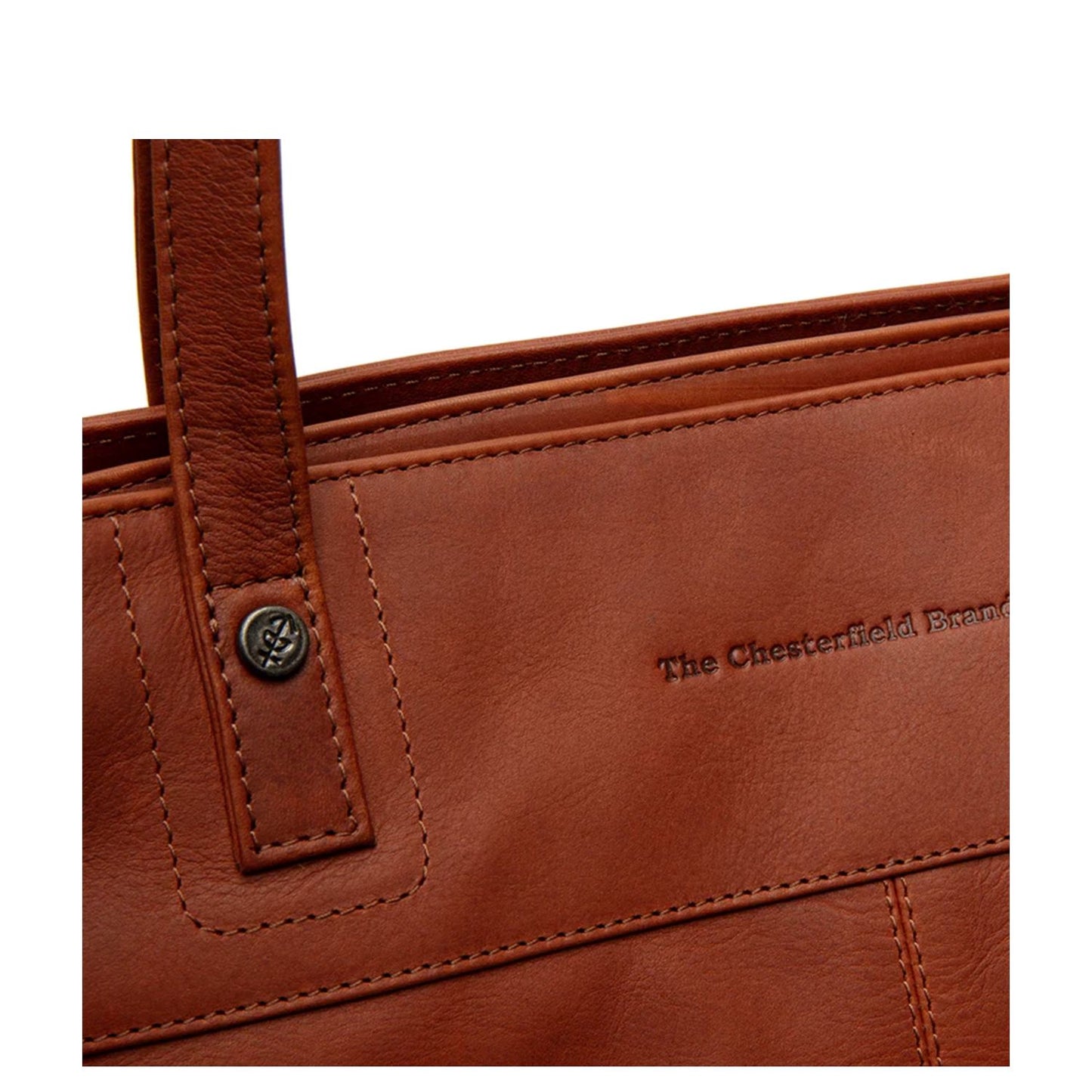 The Chesterfield Brand Solvia Shopper cognac