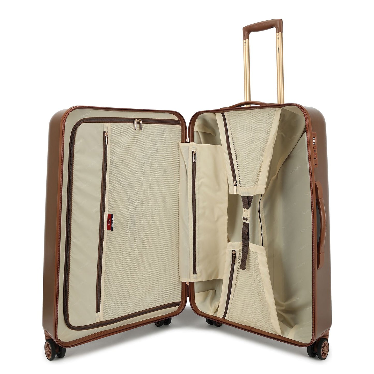 Decent Retro Trolley 76 dark brown
