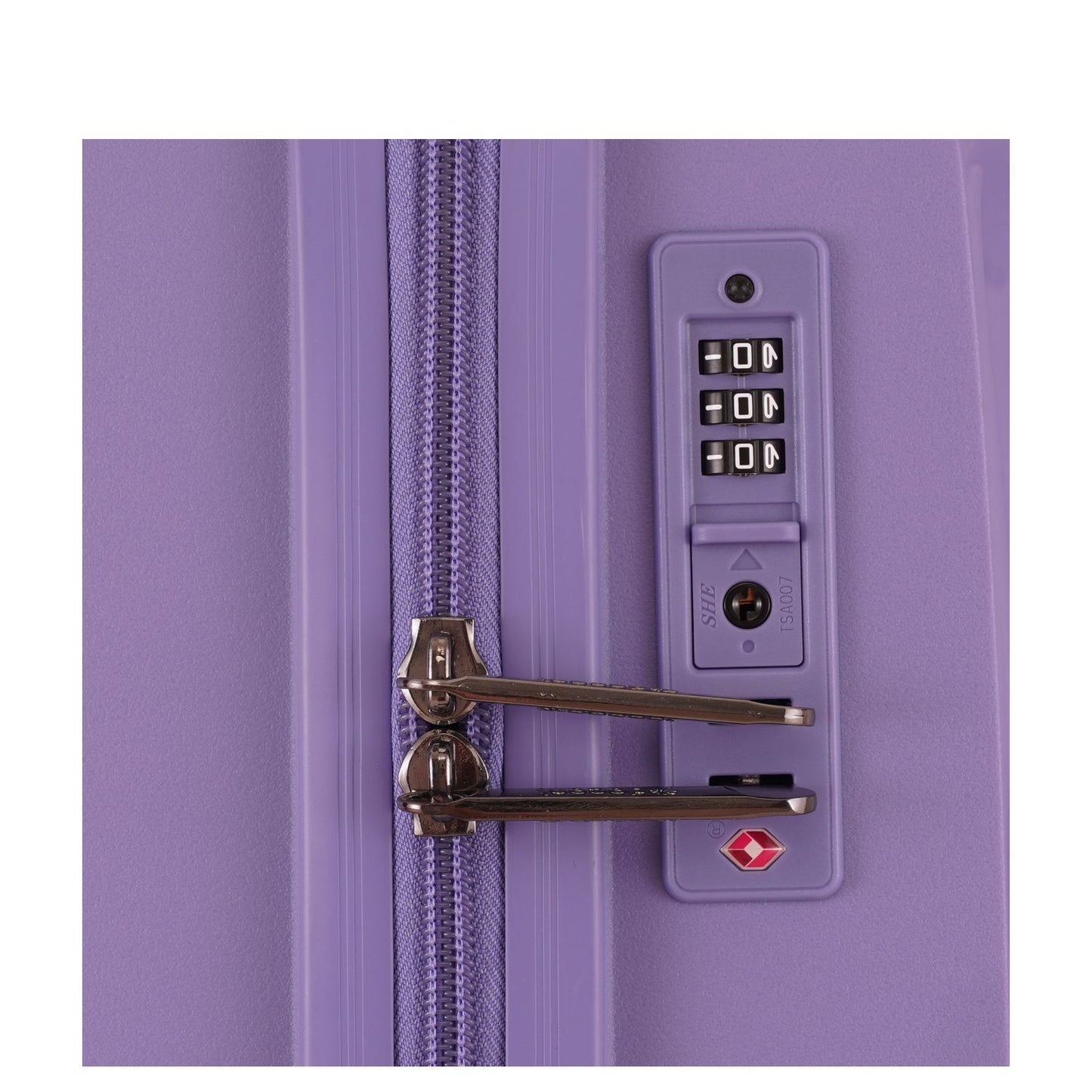 Decent Airmate Cabin Trolley 55 lavender purple