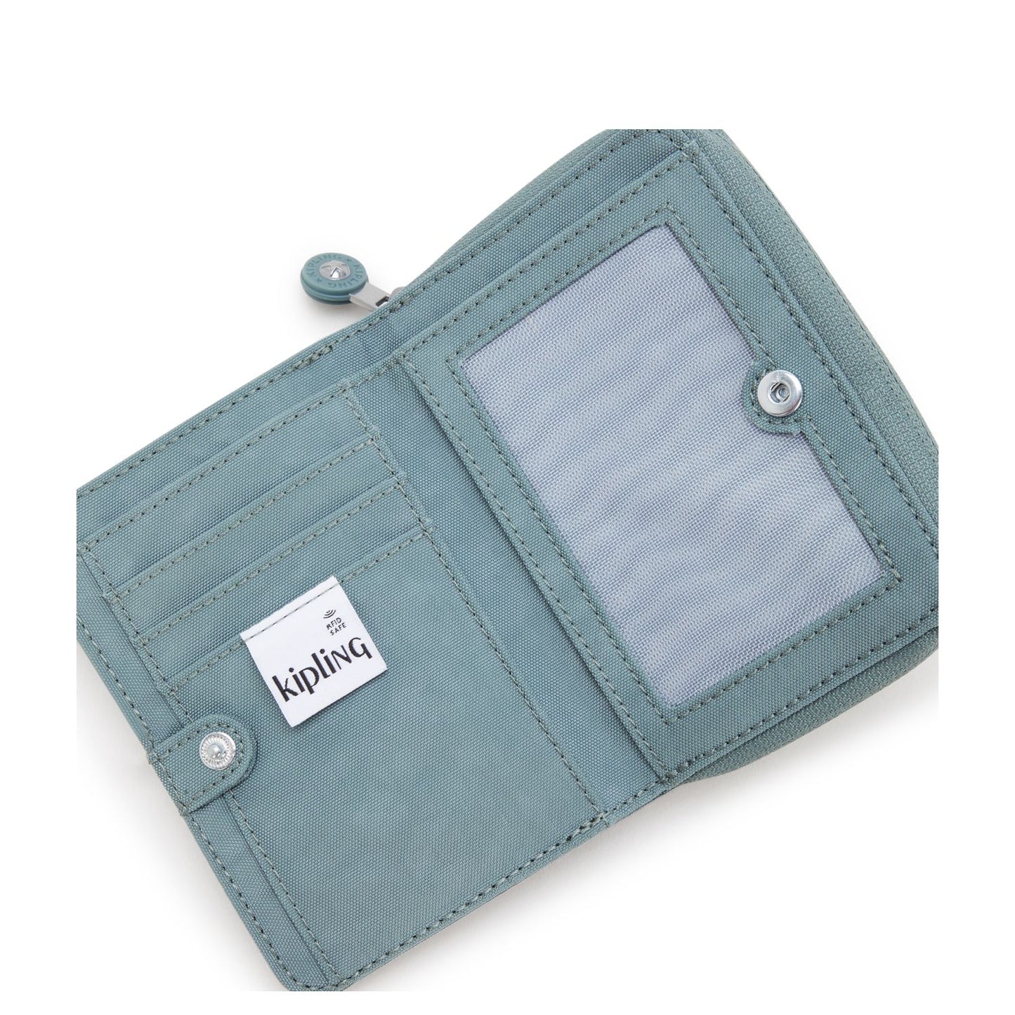 Kipling Money Love Wallet relaxed grey