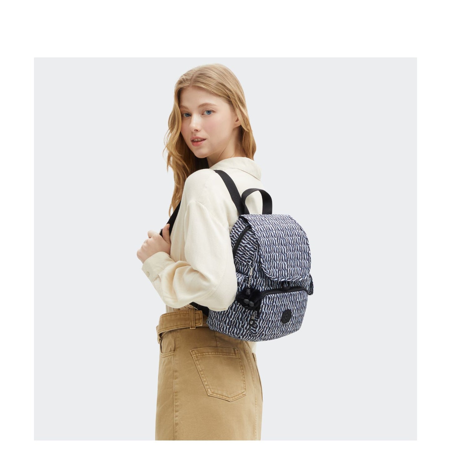 Kipling City Pack S Backpack holiday waves