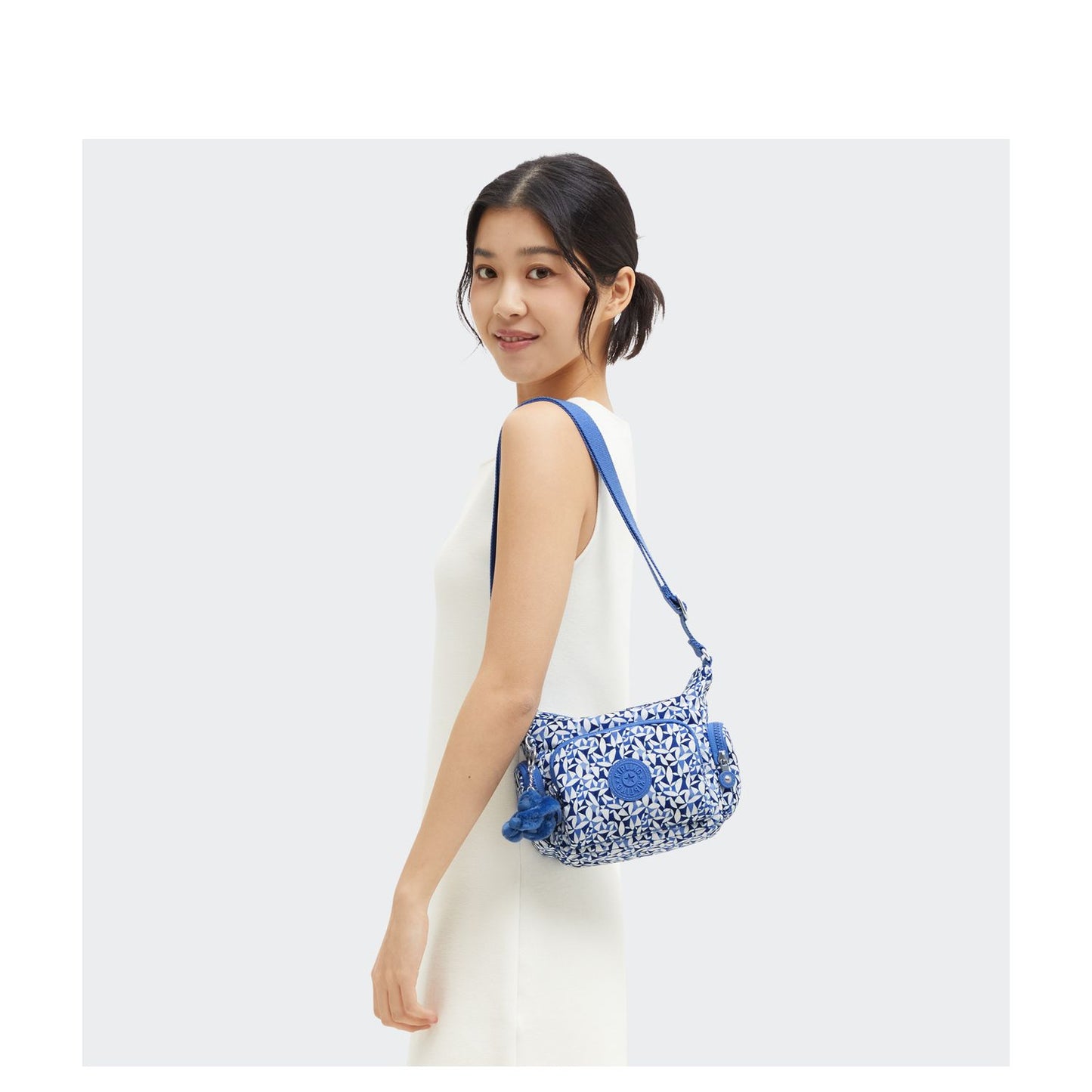 Kipling Gabbie Mini Shoulderbag crazy leaves