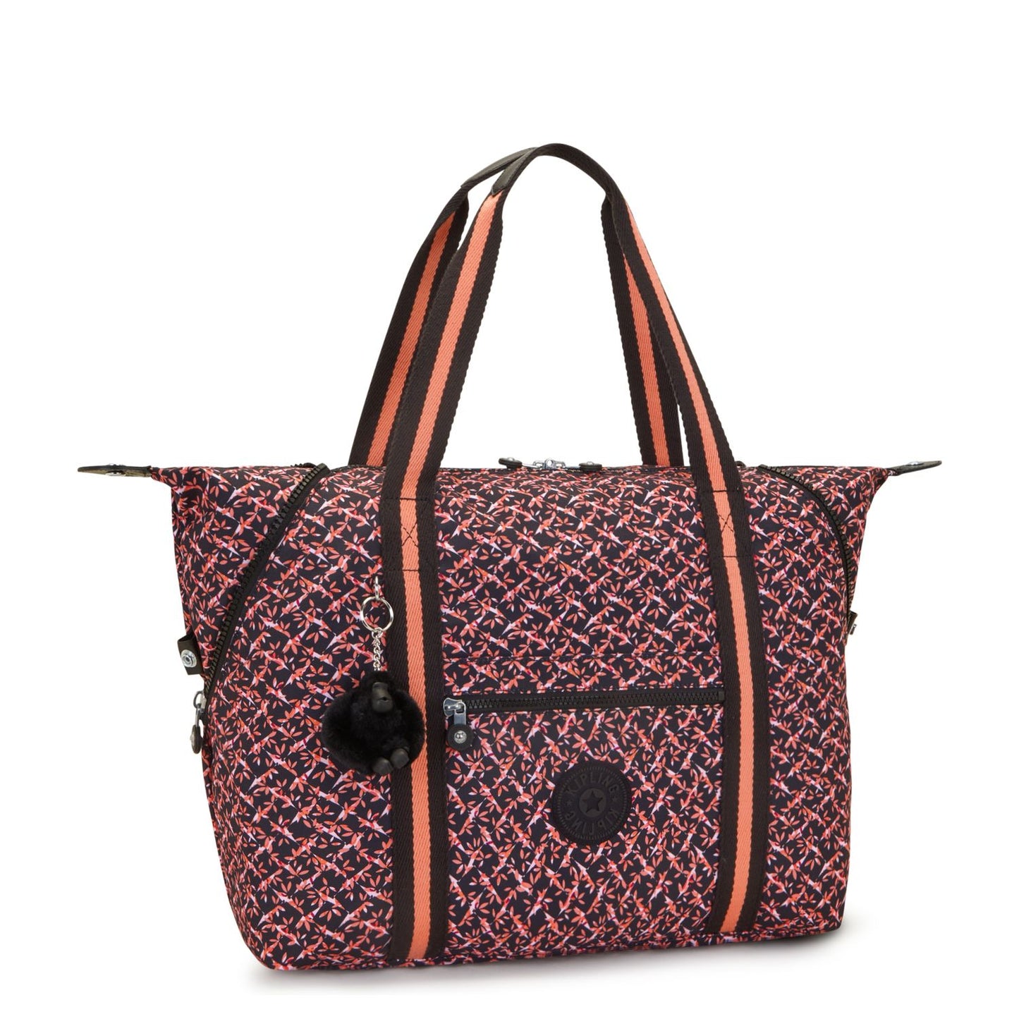 Kipling Art M Duffle dancing bouquet