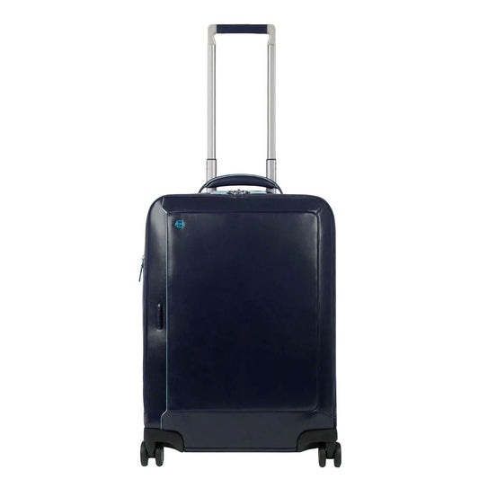 Piquadro Blue Square Cabin Trolley Front Pocket 15.6" night blue