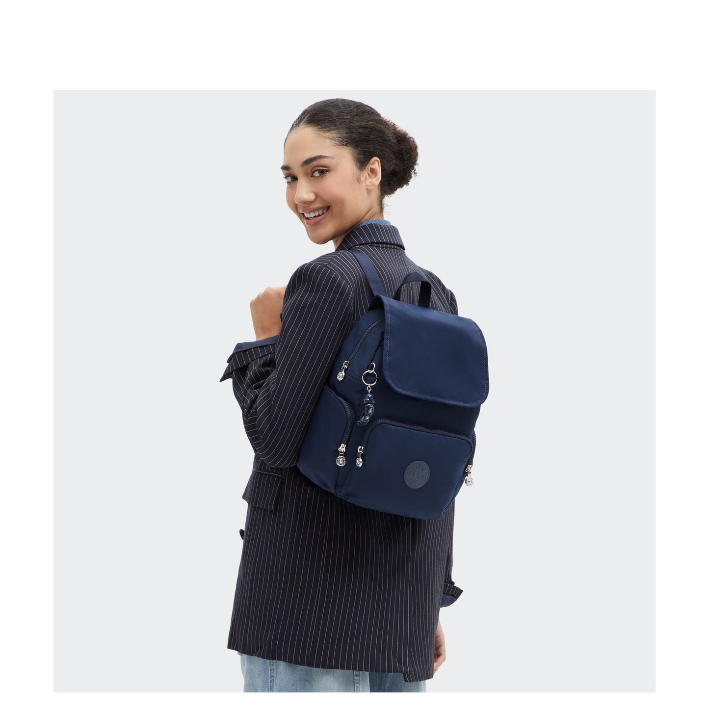 Kipling City Zip S b el infinite blue