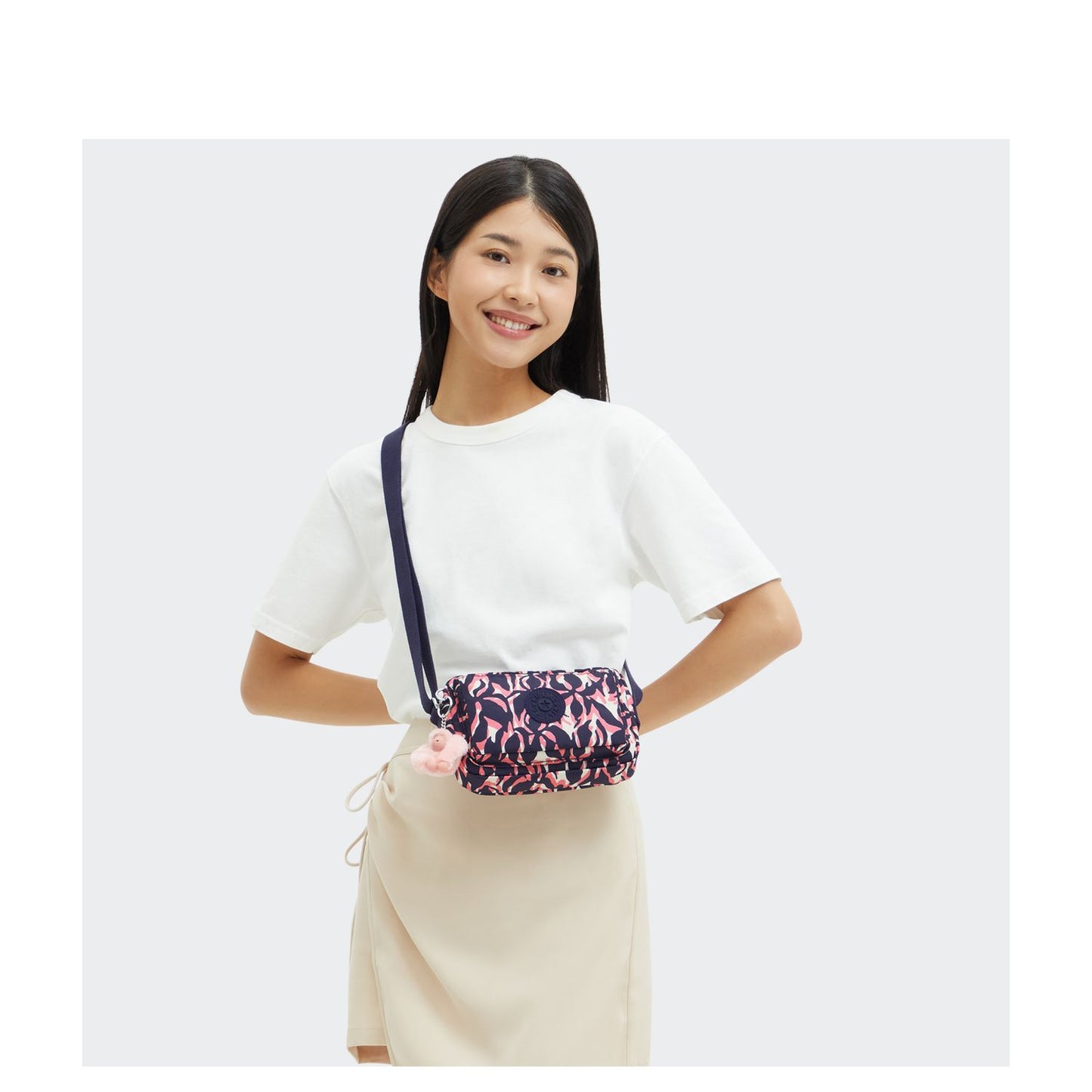 Kipling Abanu Mini Crossbody palm mood