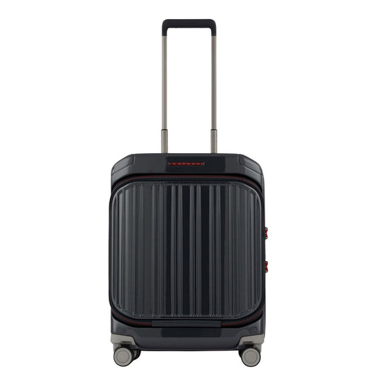 Piquadro PQ Light Fast Check Laptop Cabin Spinner 55 black