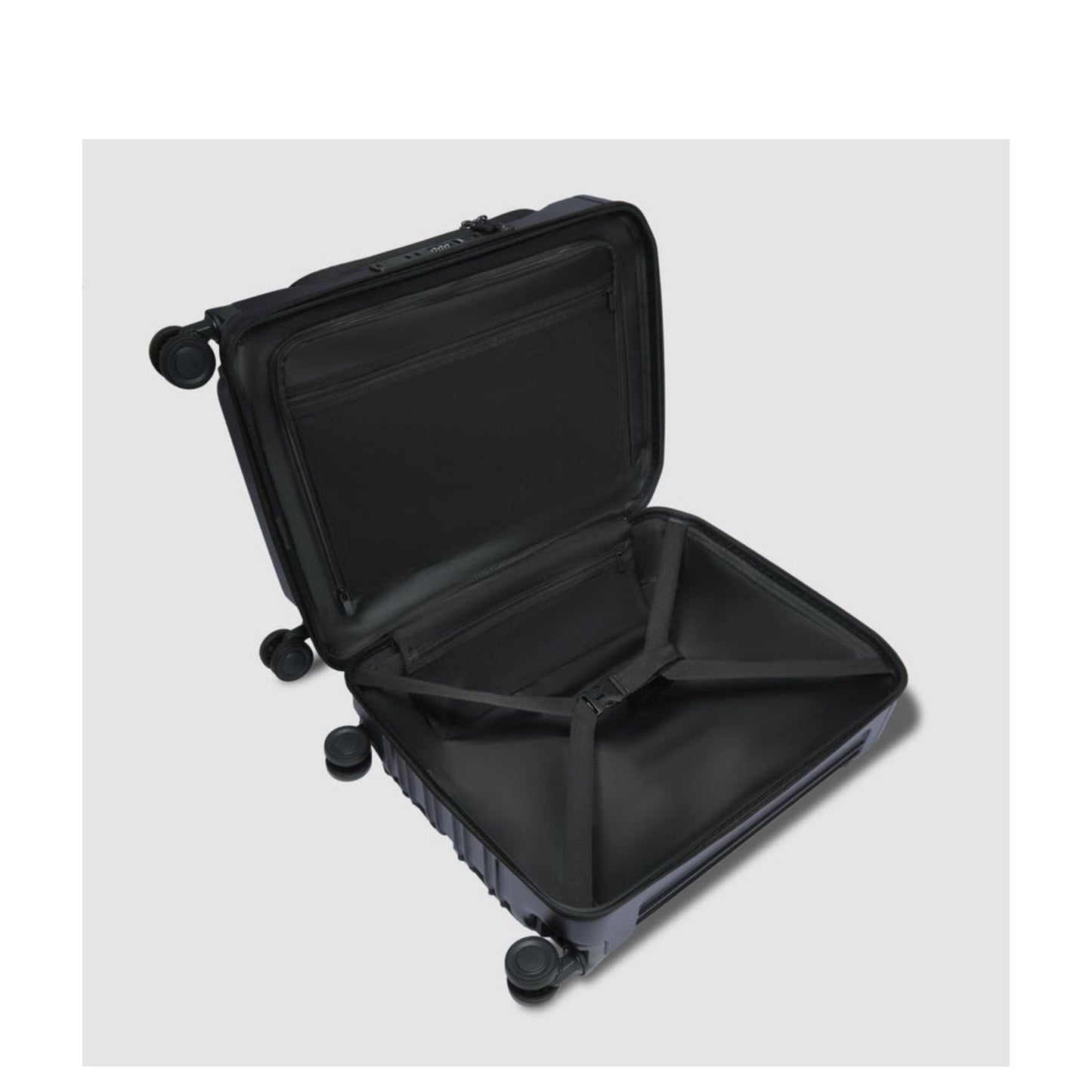 Piquadro PQ Light Fast Check Laptop Cabin Spinner 55 blue