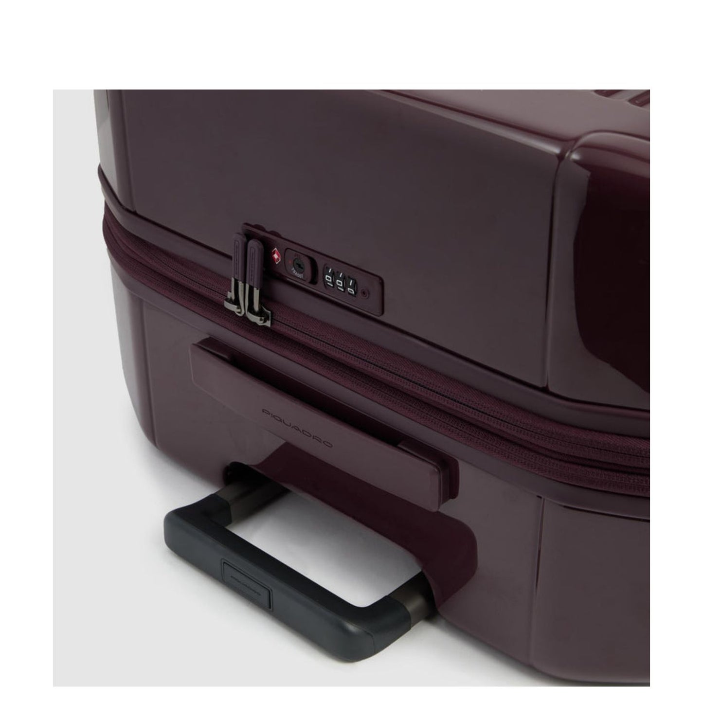 Piquadro PQL 4 Wheel Trolley L Expandable bordeaux