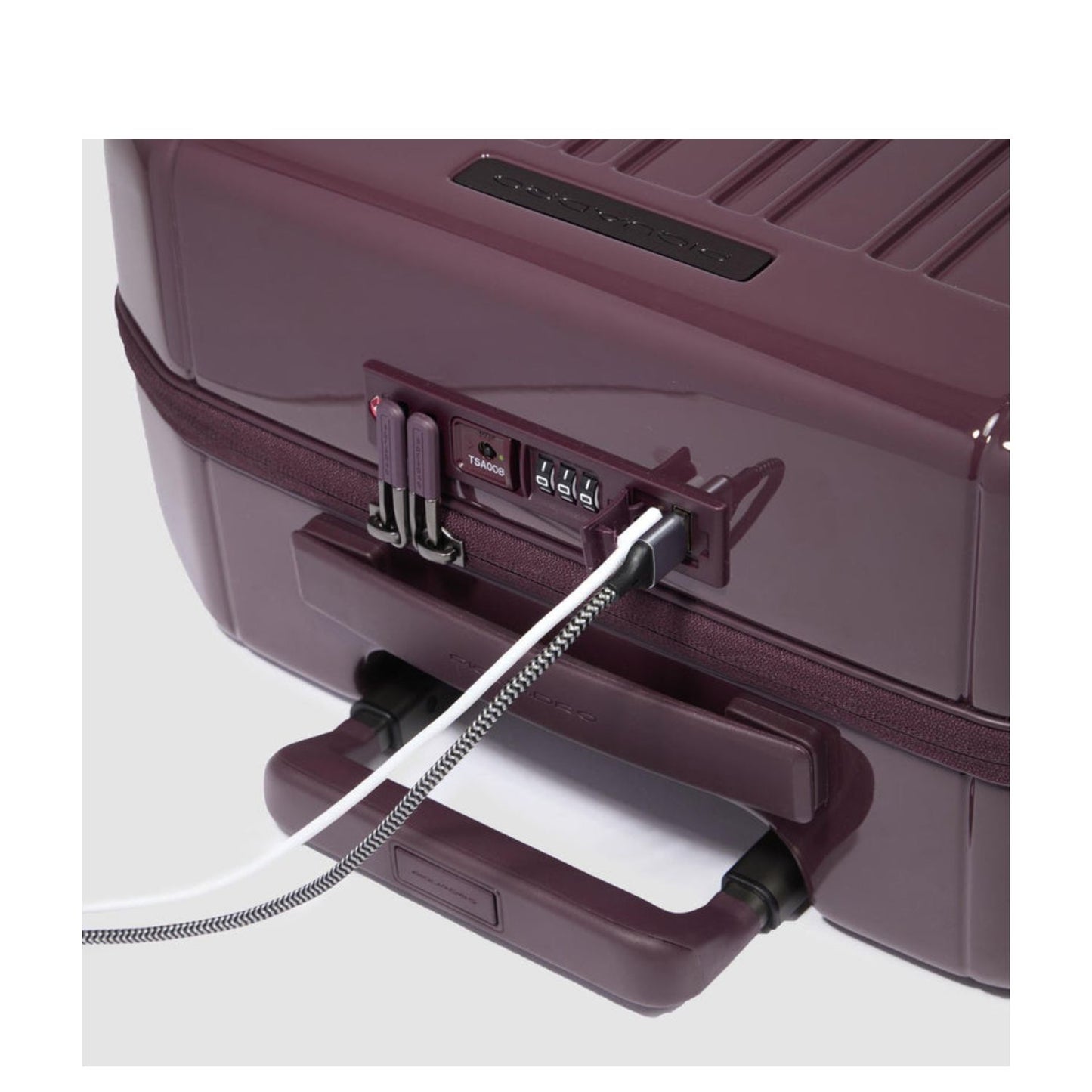 Piquadro PQL 4 Wheel Cabin Trolley bordeaux