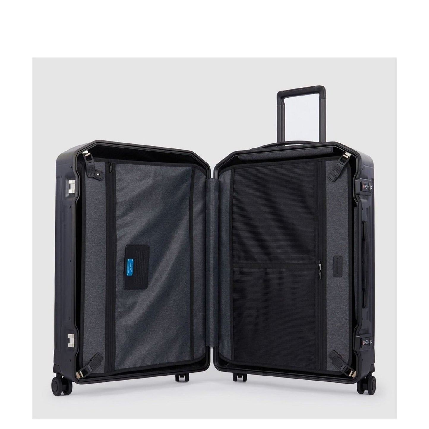 Piquadro PQ Light Frame Medium Spinner 68 matte black