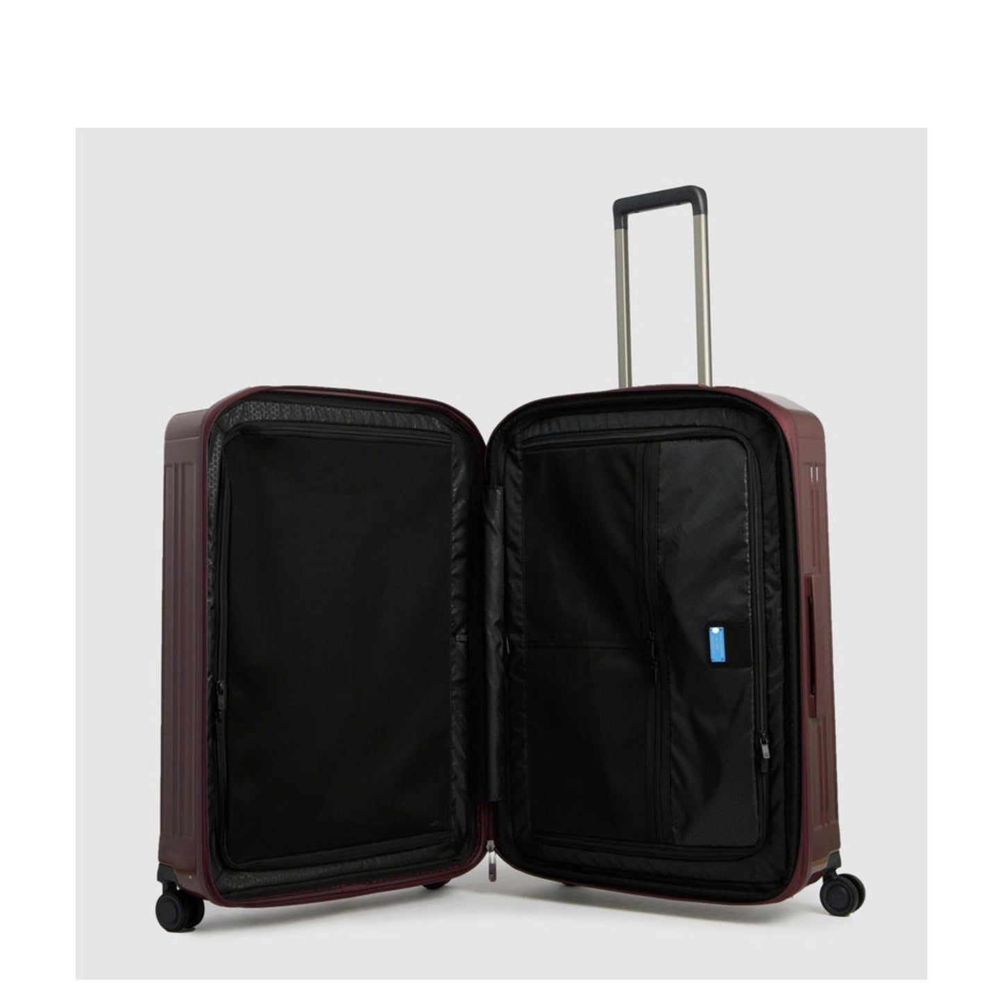 Piquadro PQL 4 Wheel Trolley L Expandable bordeaux
