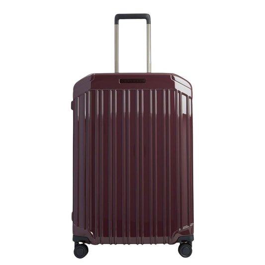 Piquadro PQL 4 Wheel Trolley M Expandable bordeaux
