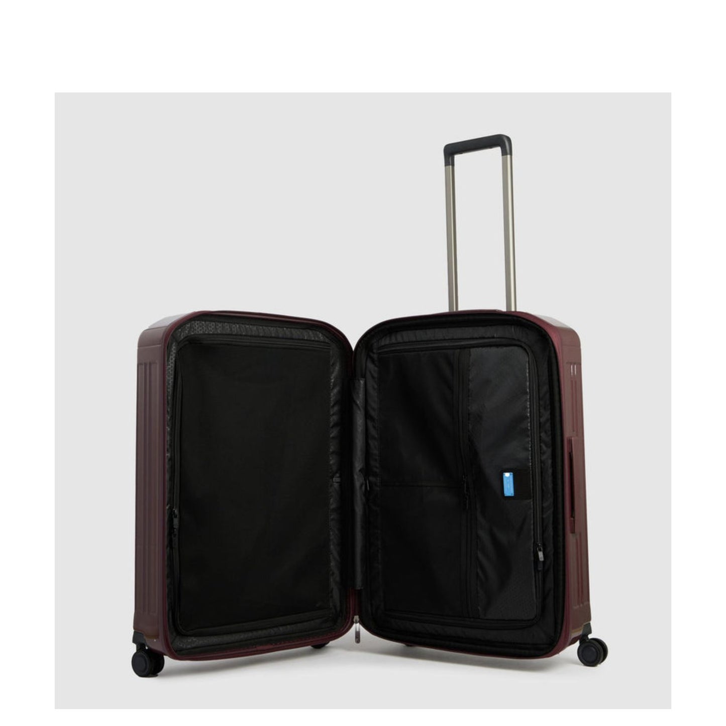 Piquadro PQL 4 Wheel Trolley M Expandable bordeaux