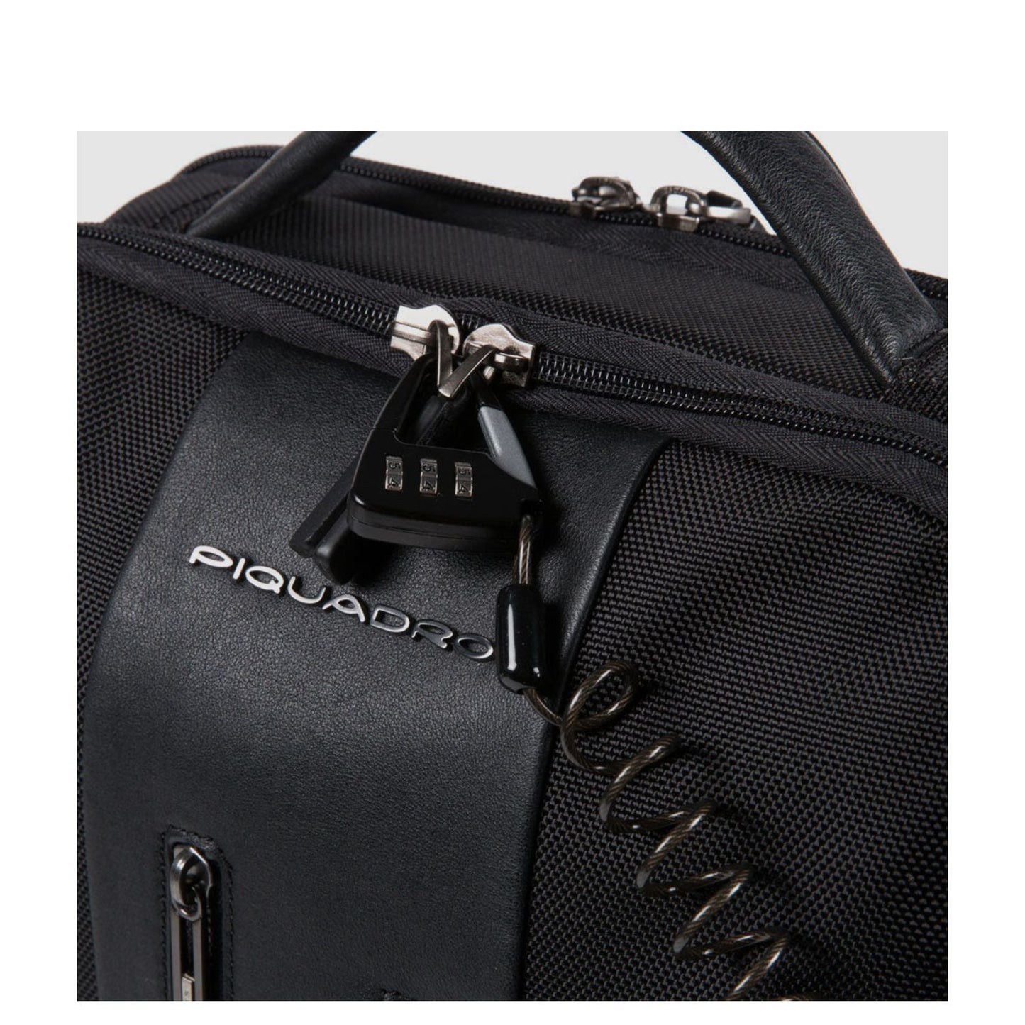 Piquadro Brief 2 Laptop Computer Backpack 15.6" black