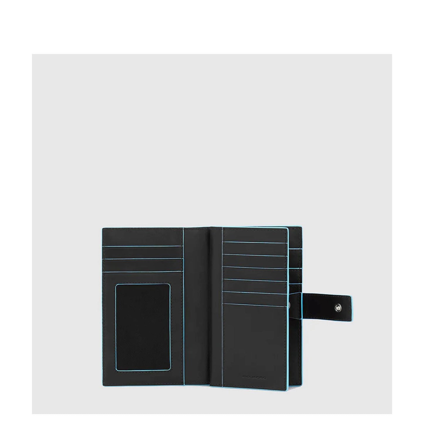 Piquadro Blue Square Women Wallet black