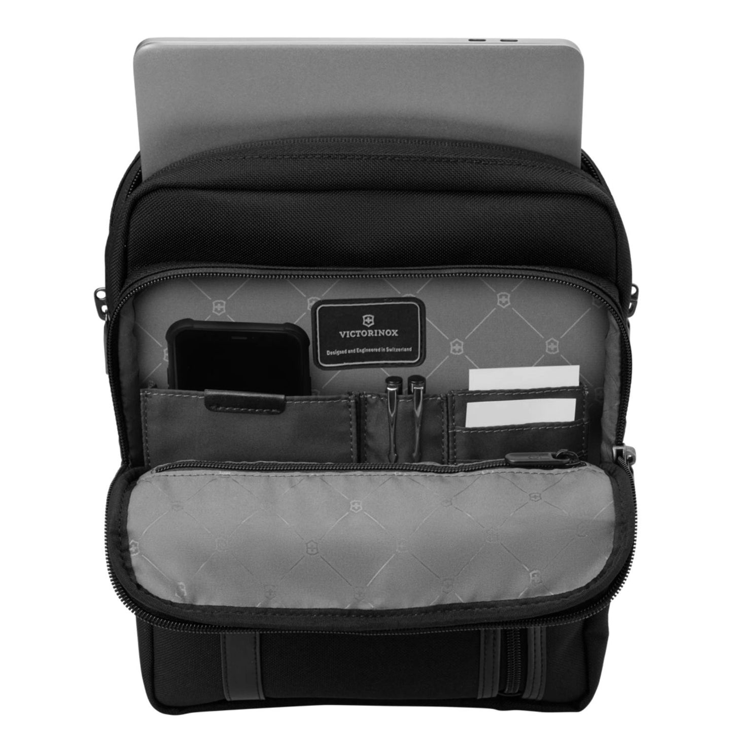 Victorinox Werks Professional Cordura Crossbody Laptop Bag black