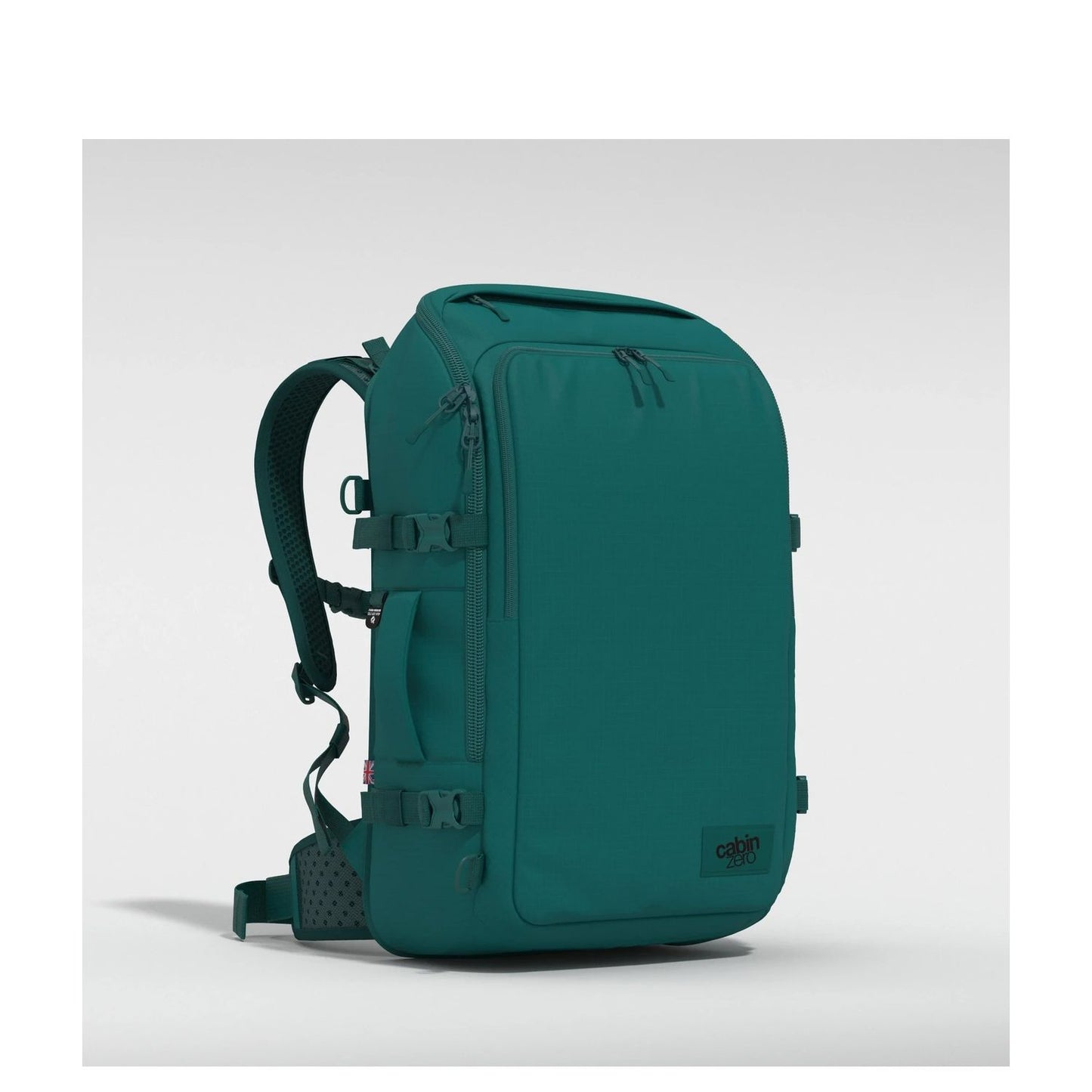 CabinZero Adventure Pro 42L Cabin Backpack kerala green