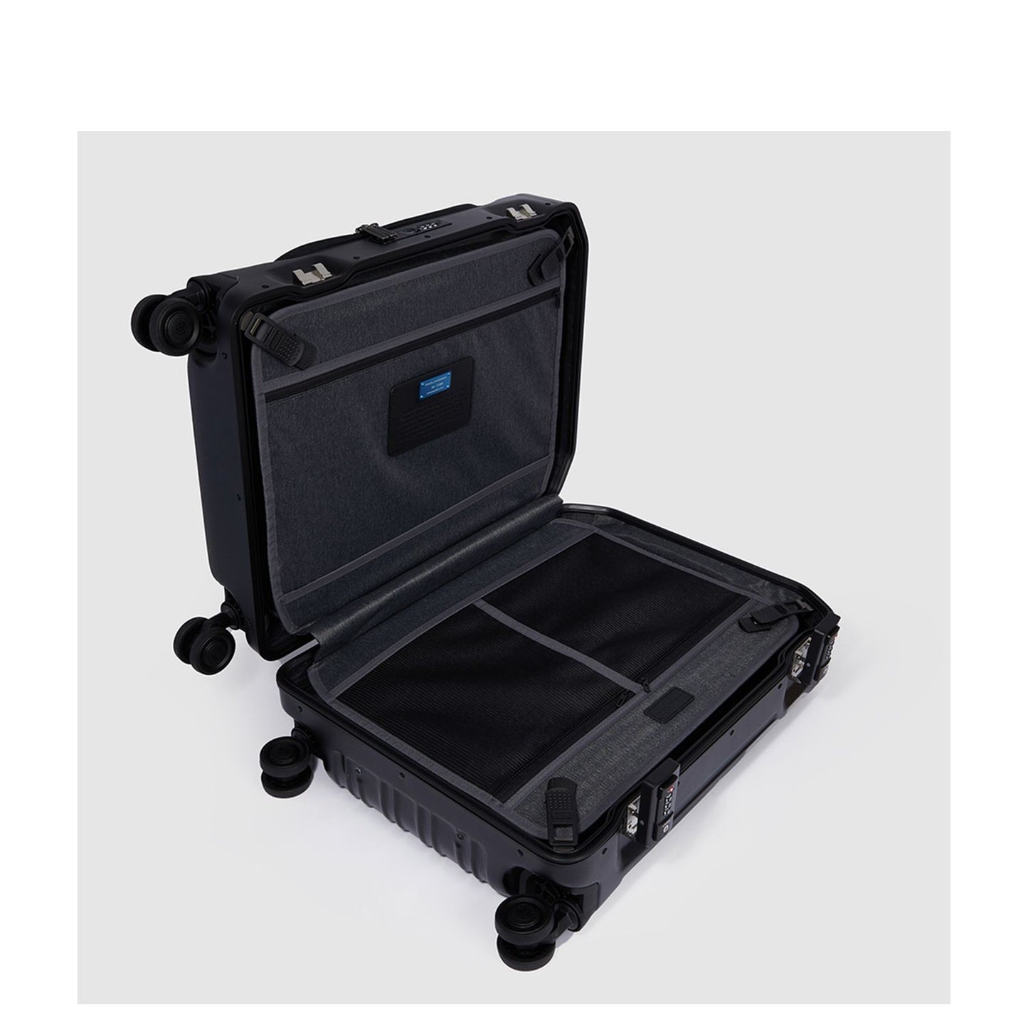 Piquadro PQ Light Frame Laptop Cabin Spinner 55 matte black