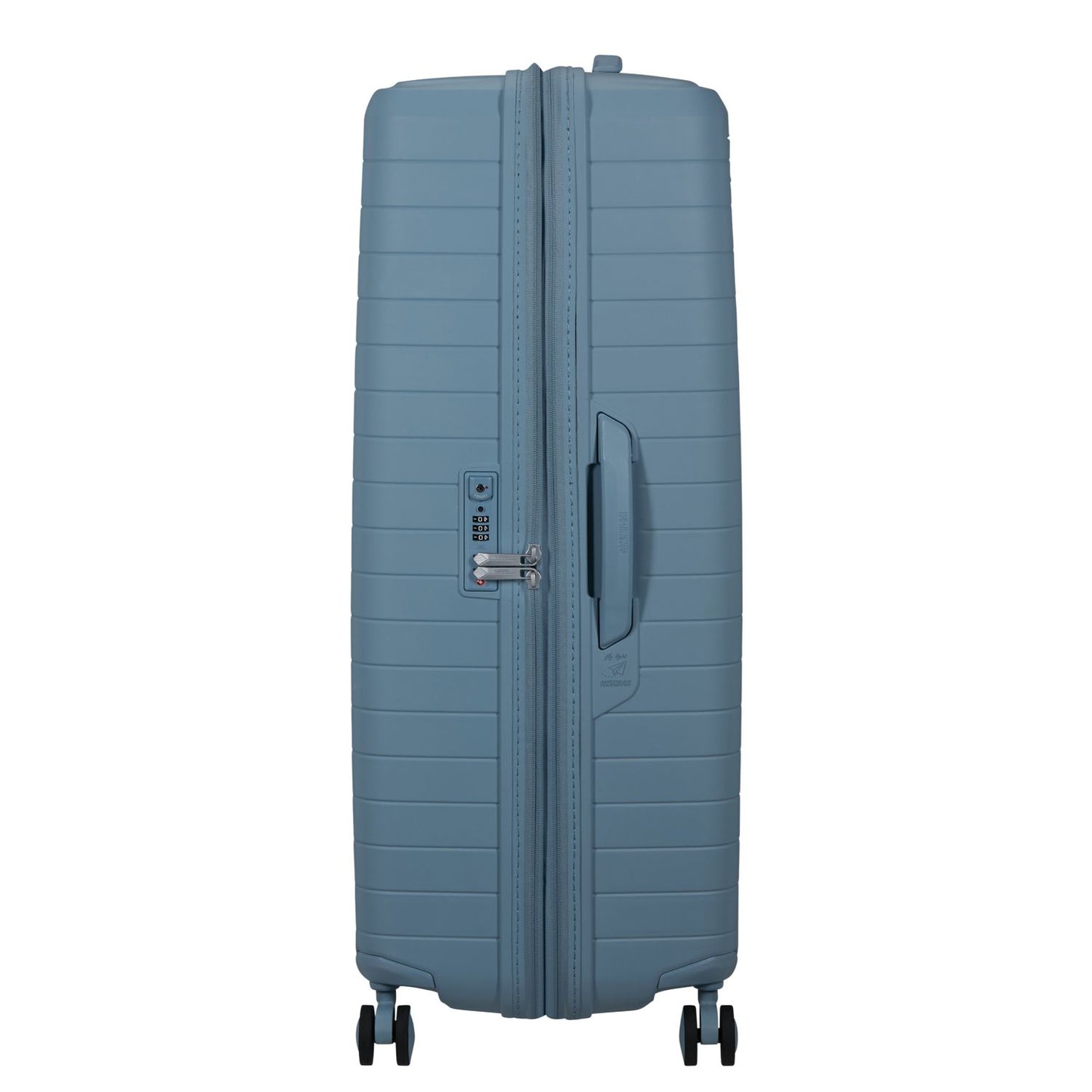 American Tourister Fastforward Spinner 83/31 TSA Expandable steel blue