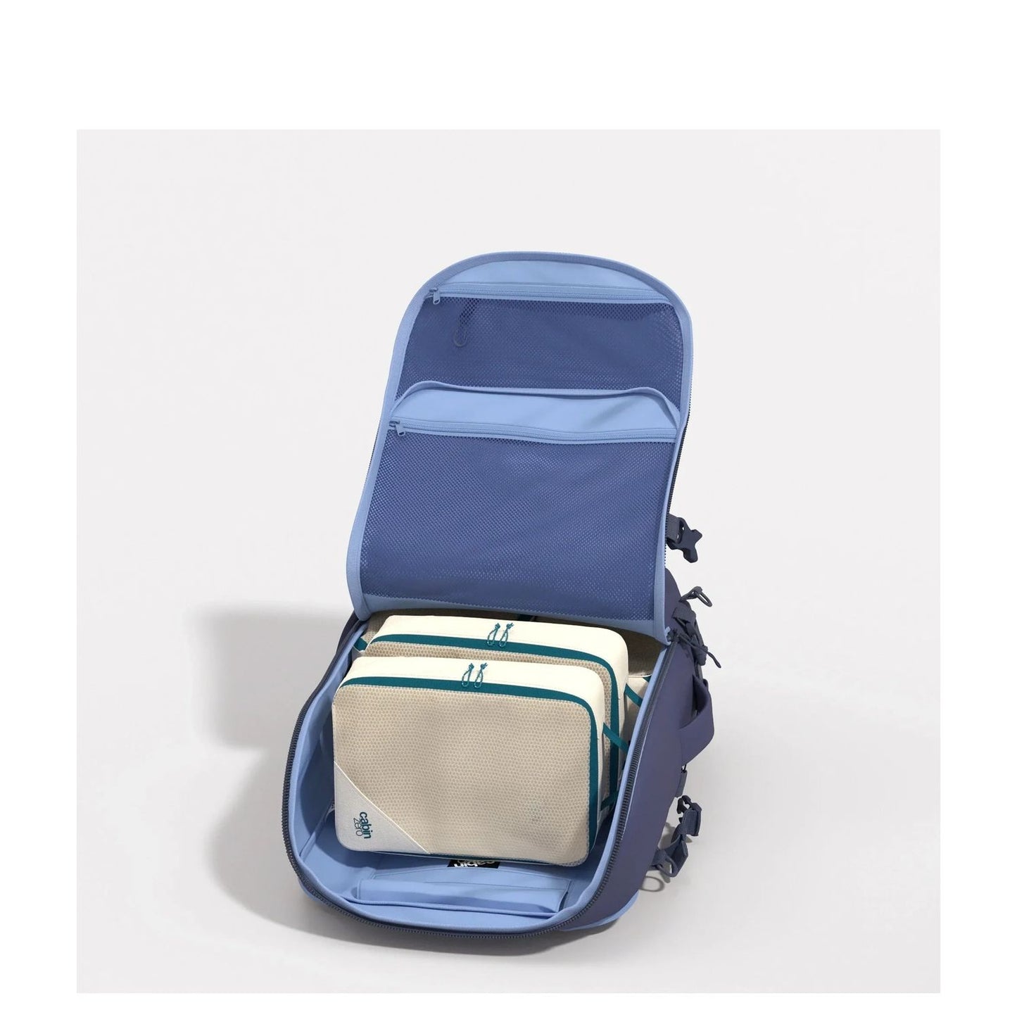 CabinZero Adventure Pro 42L Cabin Backpack galaxy blue