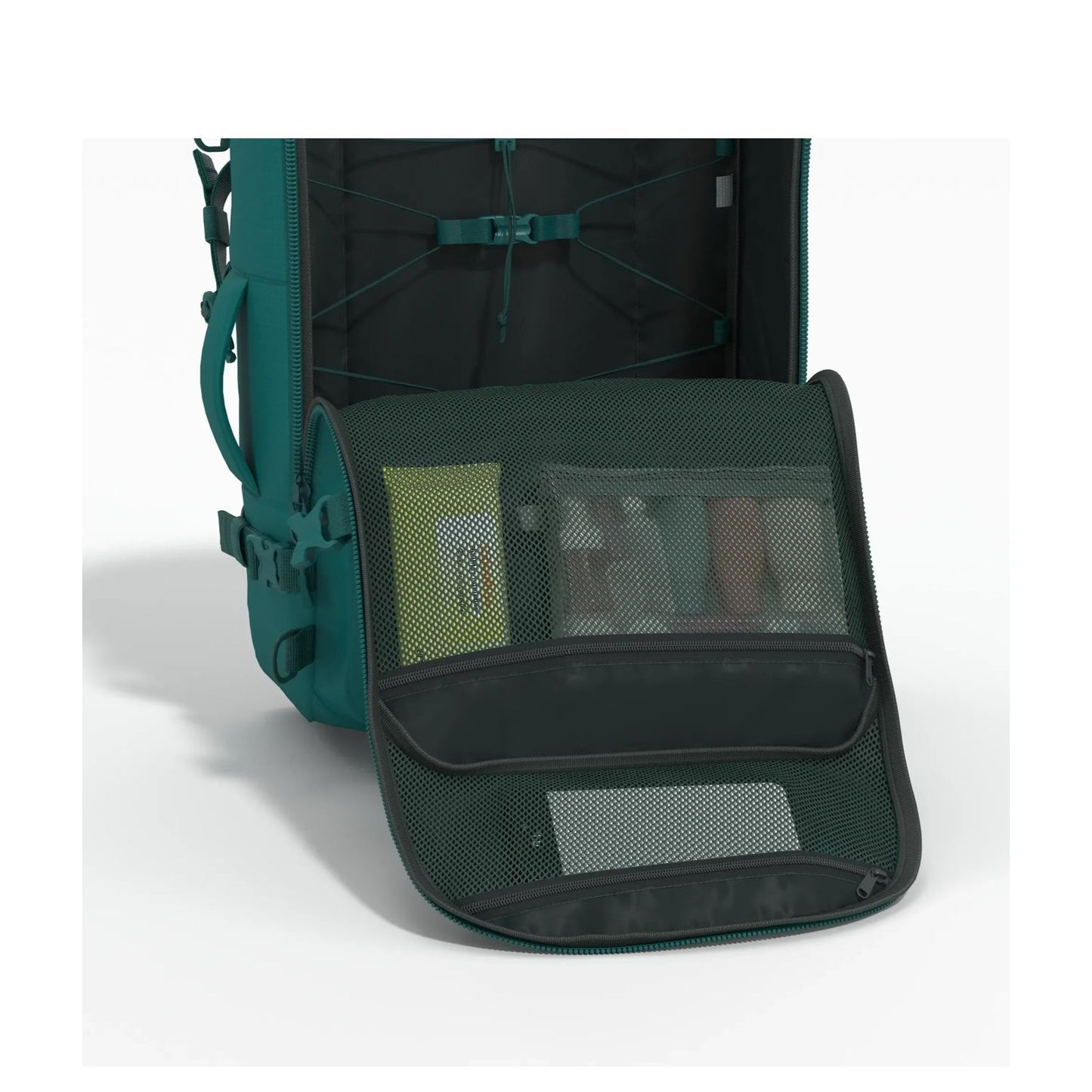 CabinZero Adventure Pro 42L Cabin Backpack kerala green