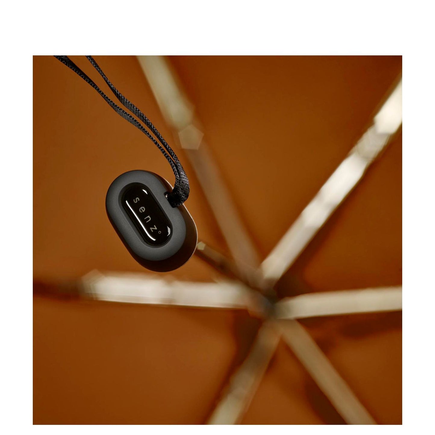 Senz Micro Manual Opvouwbare Stormparaplu sudan brown