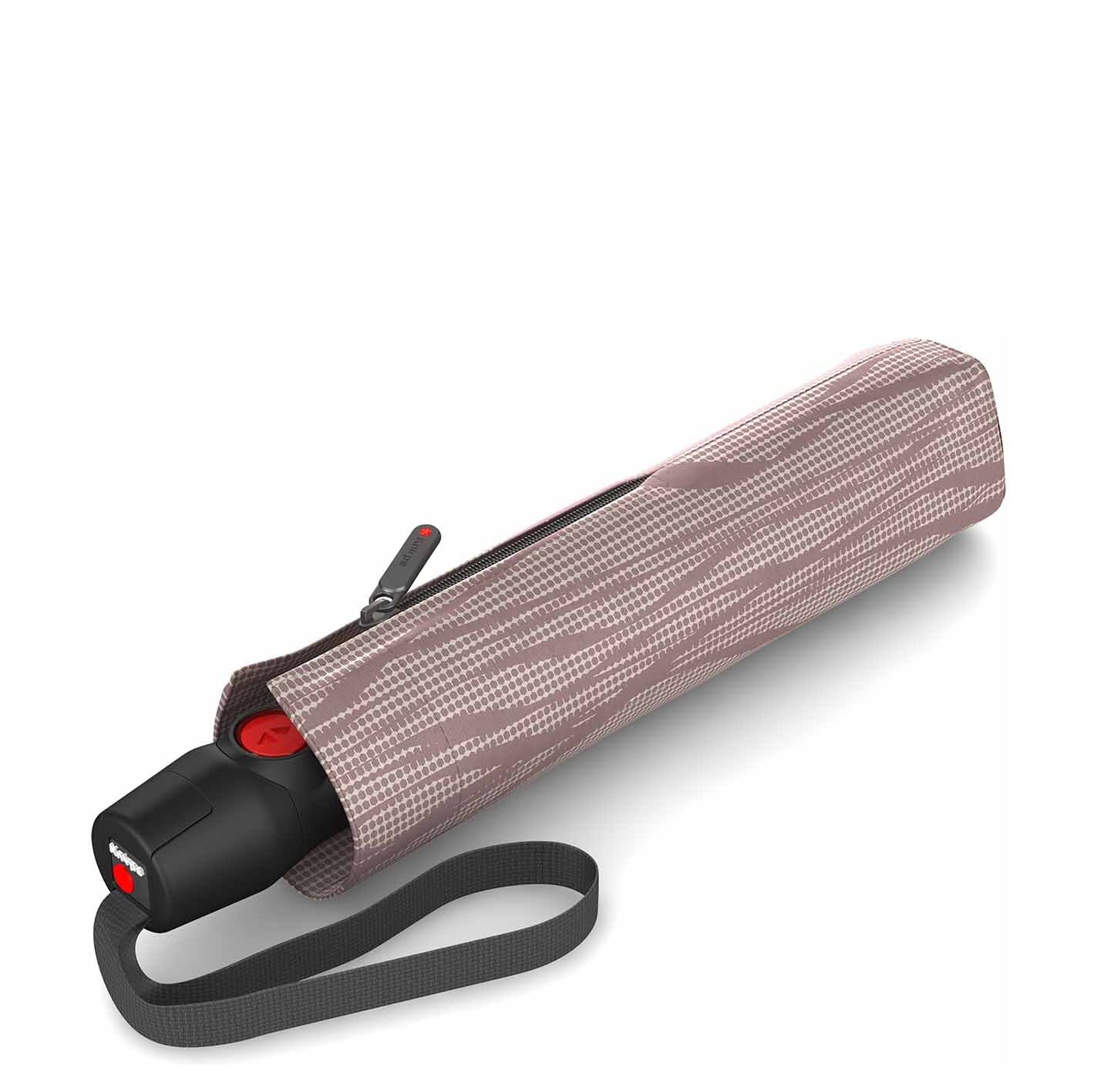 Knirps T.200 Medium Duomatic Umbrella liana rosewood