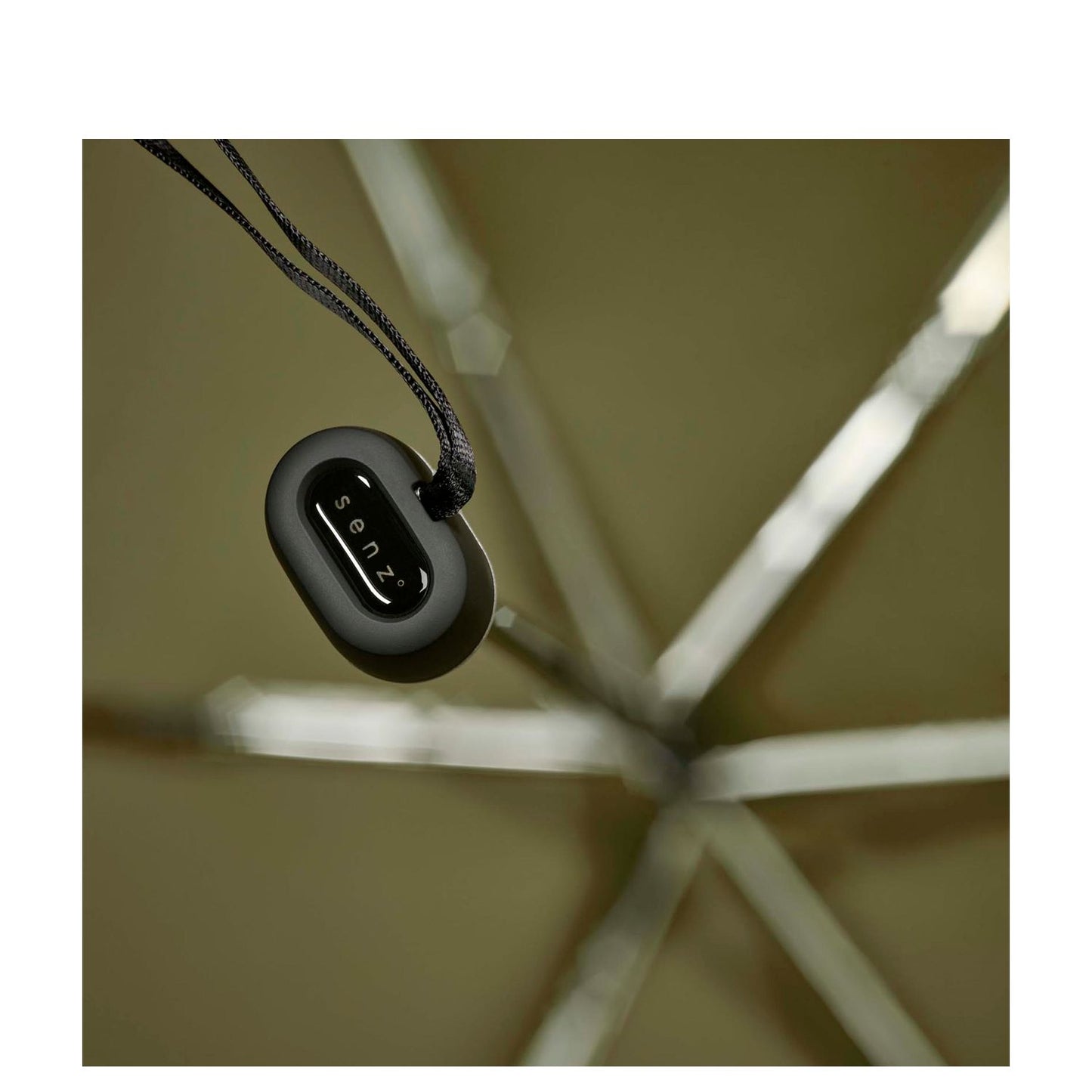 Senz Micro Foldable Storm Umbrella martini olive