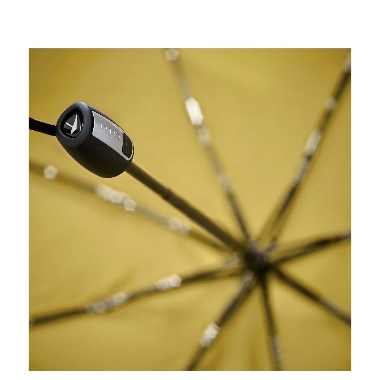 Senz Mini Automatic Foldable Storm Umbrella dusky citron