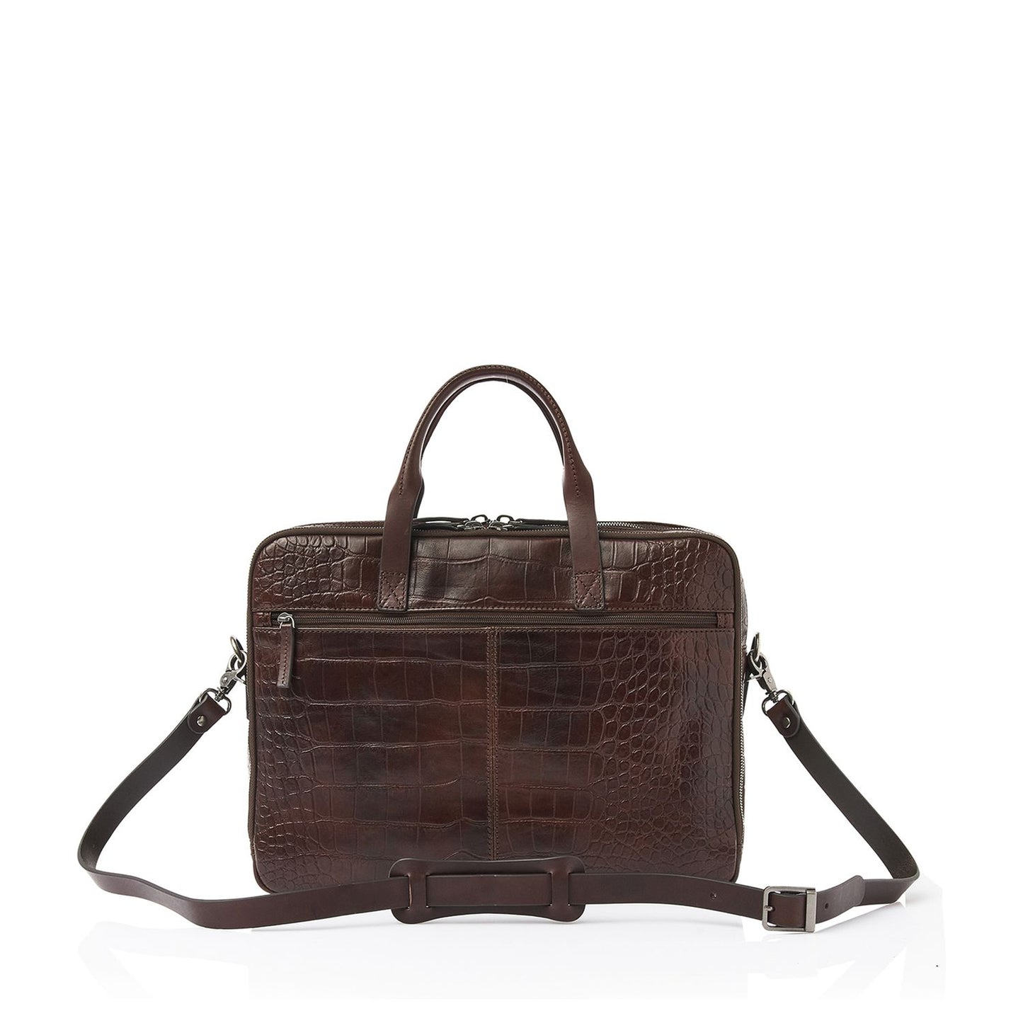 Castelijn & Beerens Aurum Laptopbag RFID 15.6" mocca