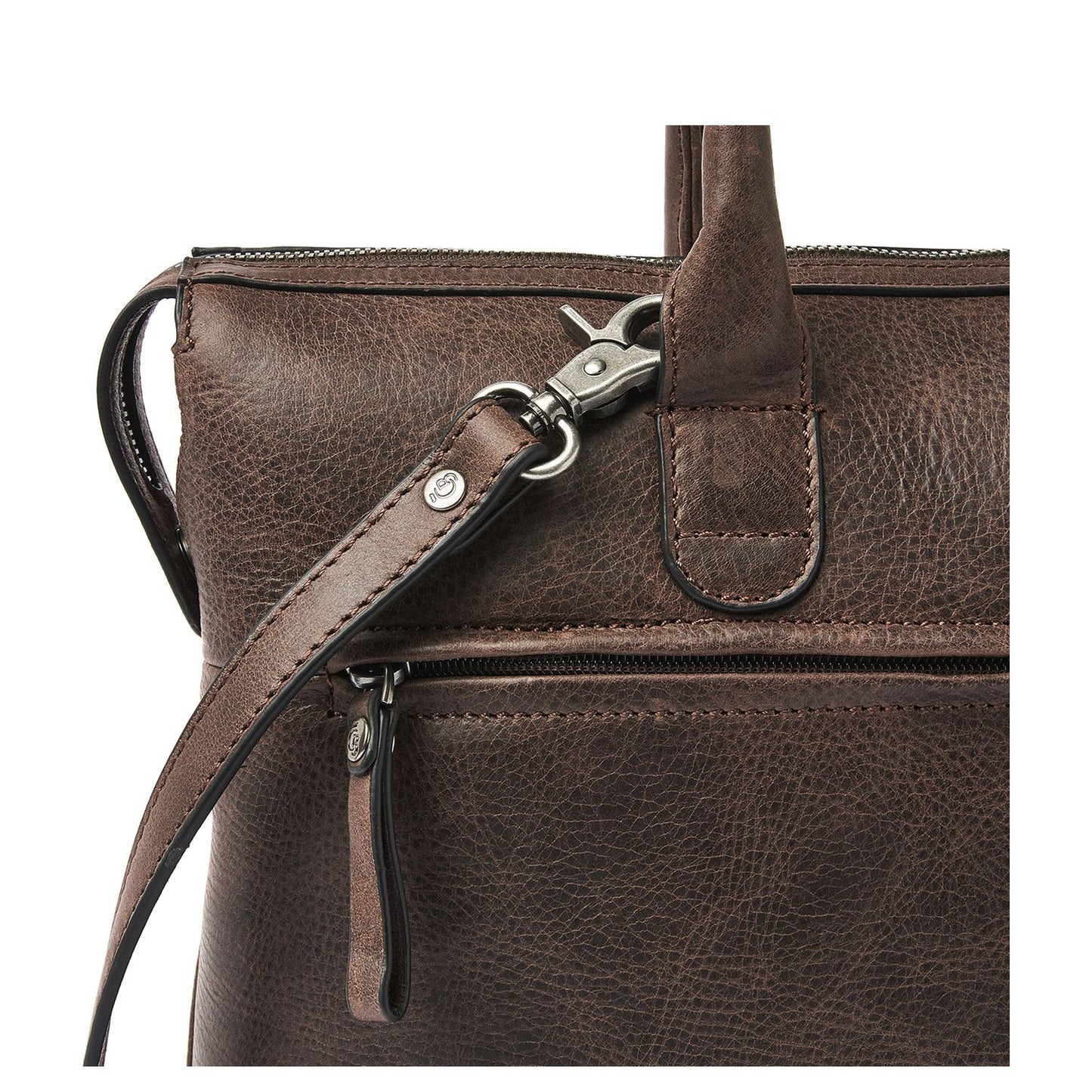 Castelijn & Beerens Cavallo Laptopbag Shopper RFID 15.6" mocca