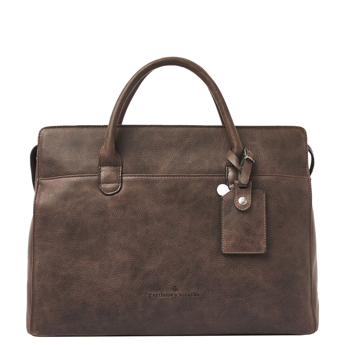 Castelijn & Beerens Cavallo Laptopbag RFID 15.6" mocca