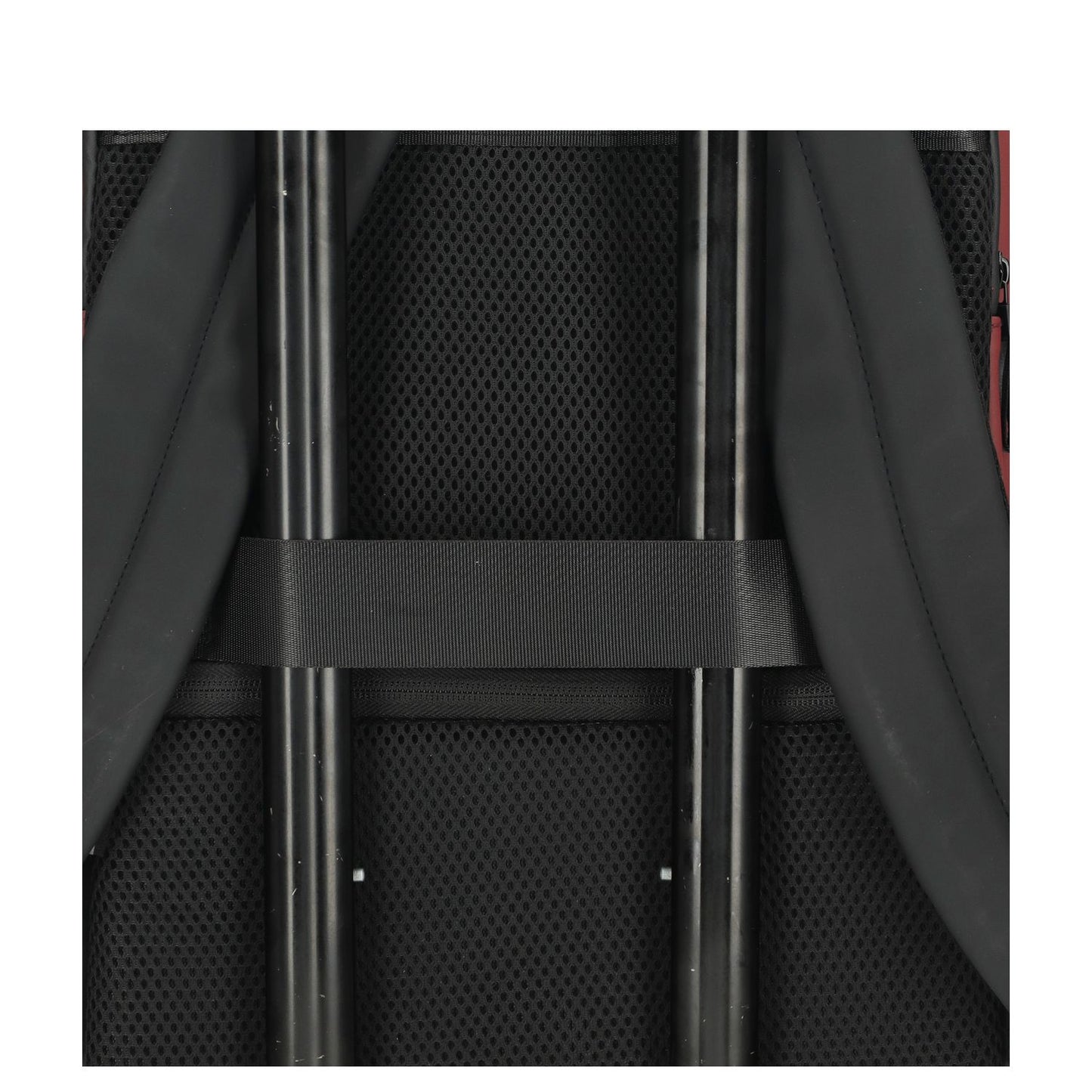 Enrico Benetti Bergen Waterproof Laptop Backpack 17" taupe-burgundy