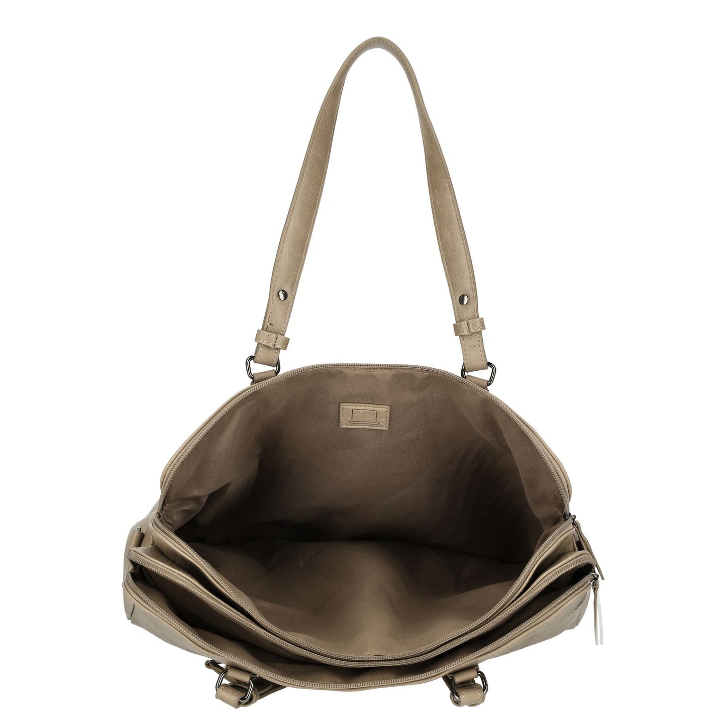 Enrico Benetti Julia Laptop Shoulderbag 15" light taupe