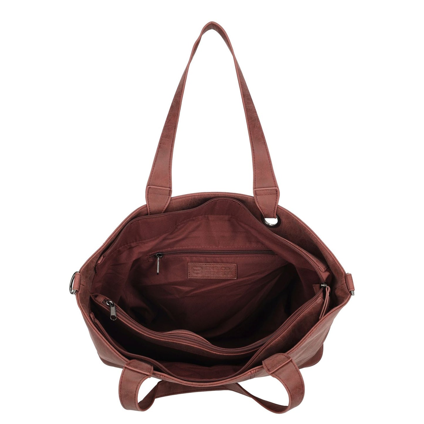 Enrico Benetti Josie Laptop Shopper 15" burgundy