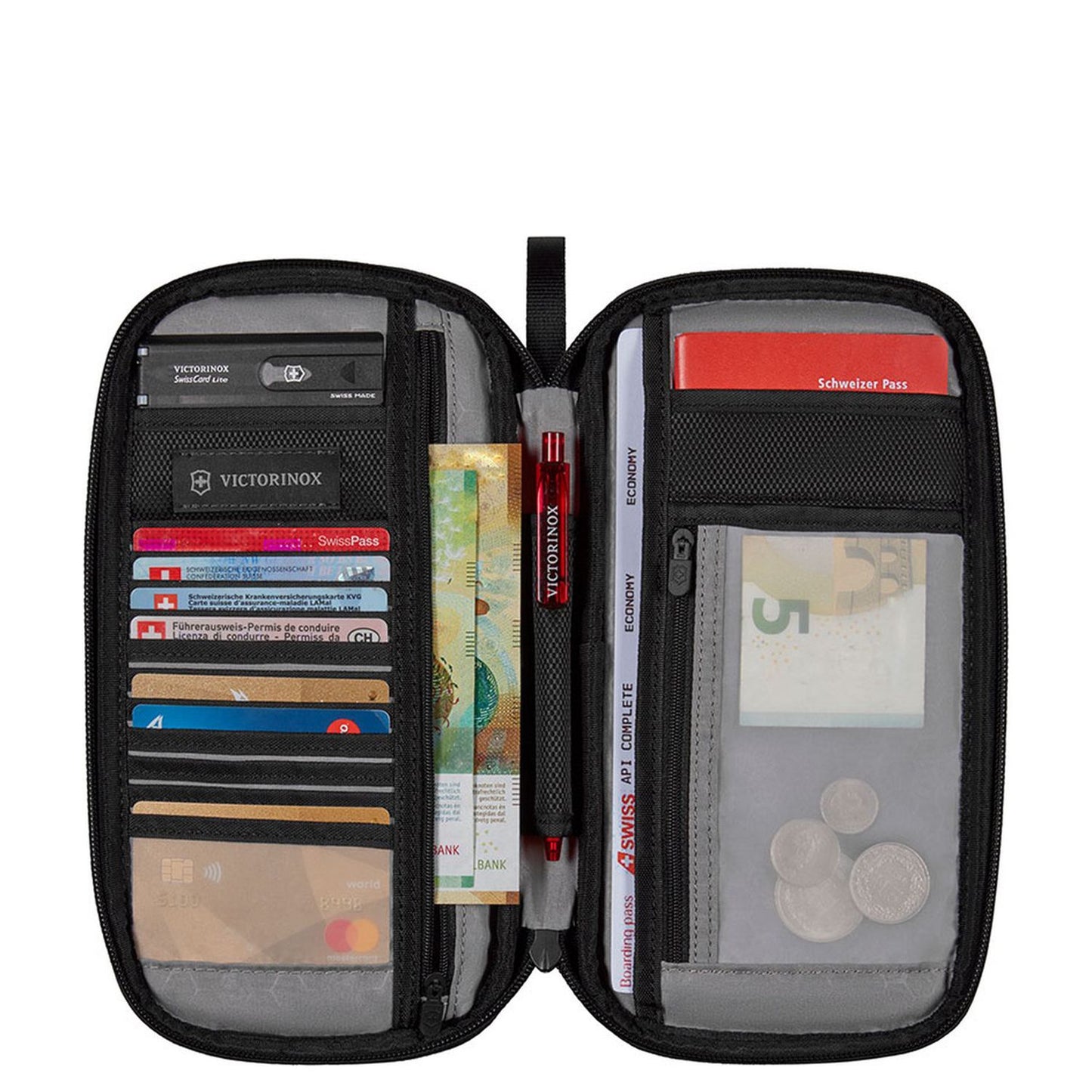 Victorinox Travel Accessories 5.0 Travel Organizer RFID Protection red