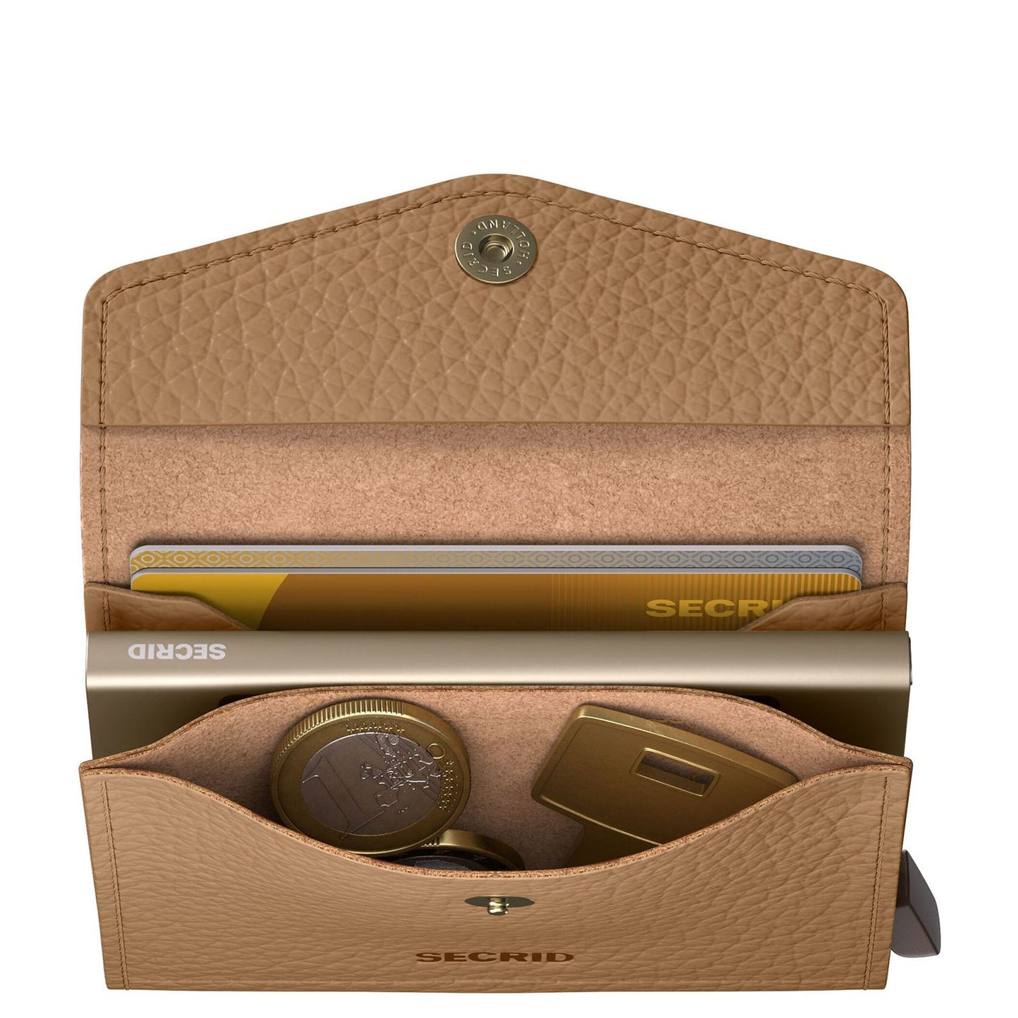 Secrid Enveloppe Vintage Pebble cappuccino