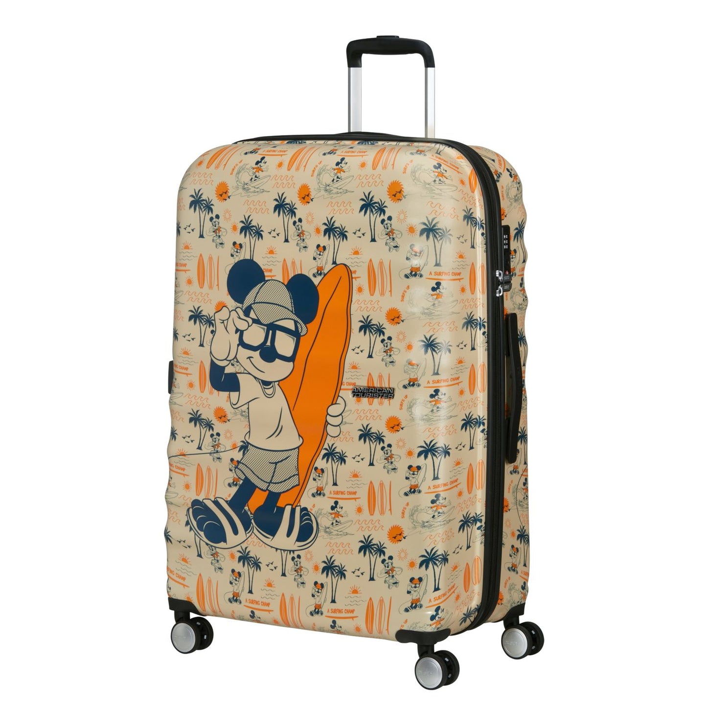 American Tourister Wavebreaker Disney Spinner 77 cm - 96 liter - 77x52x29 cm - mickey super surfer