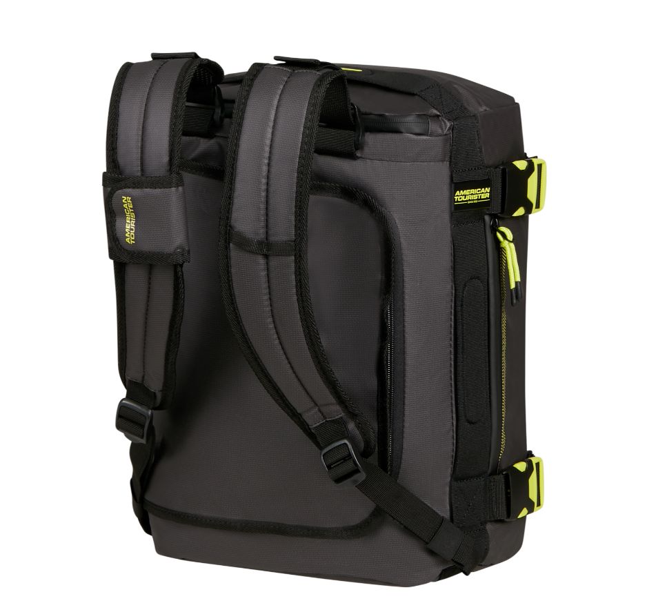 American Tourister Urban Track Duffle/Backpack S Coated black/lime