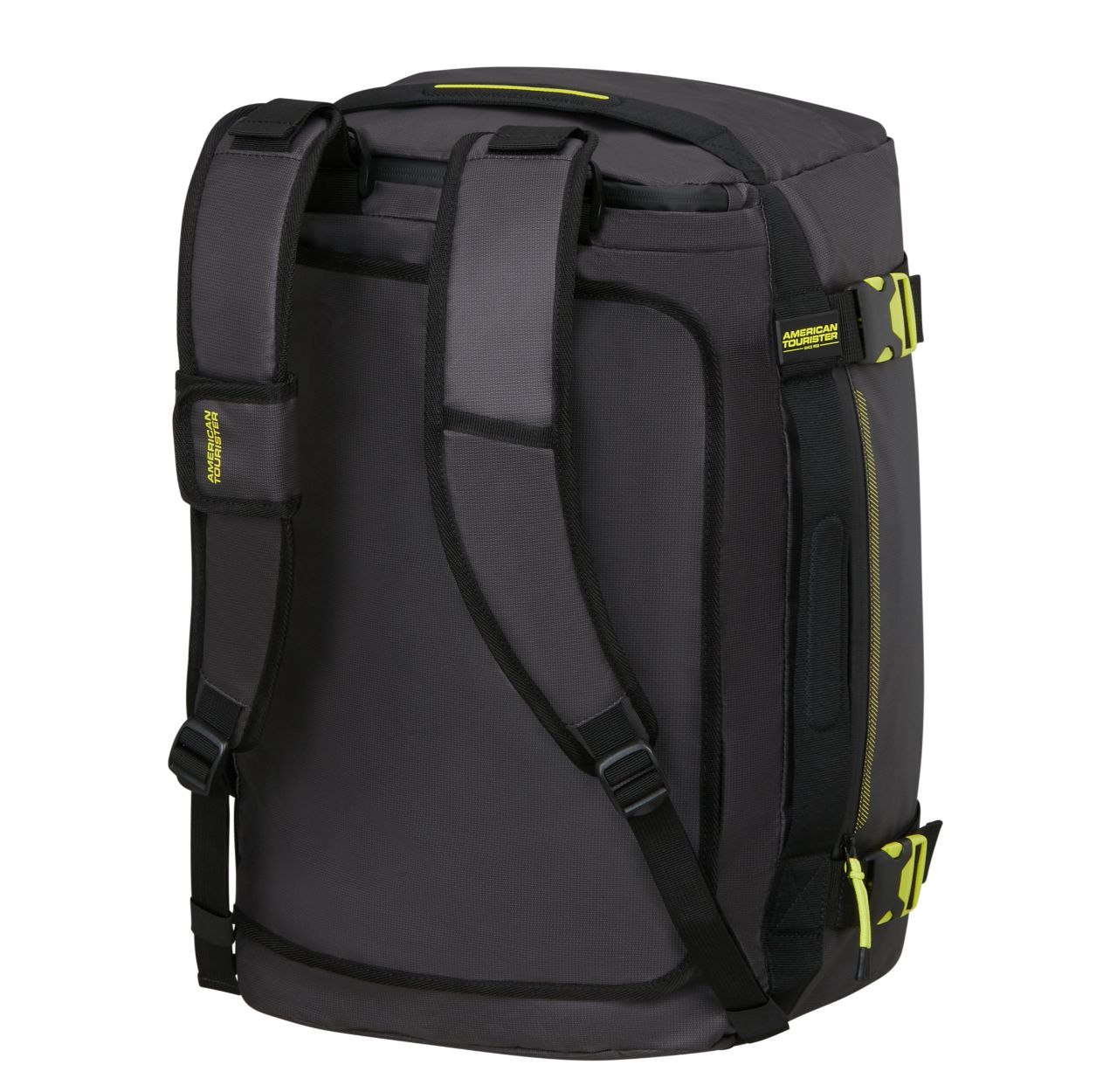 American Tourister Urban Track Duffle/Backpack L Coated black/lime