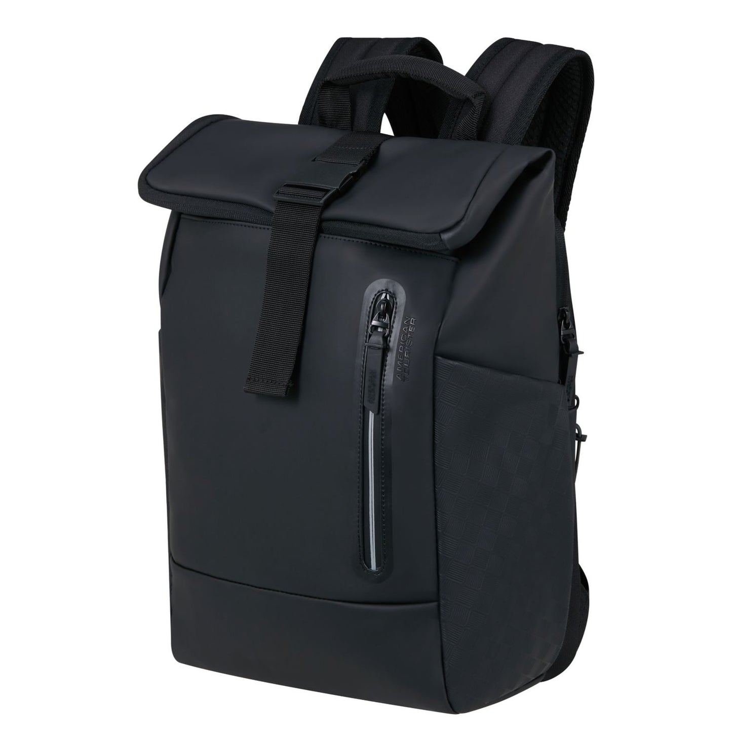 American Tourister Urban Tide Rolltop Laptop Rugzak - 22.5 liter - 14" laptopvak - black