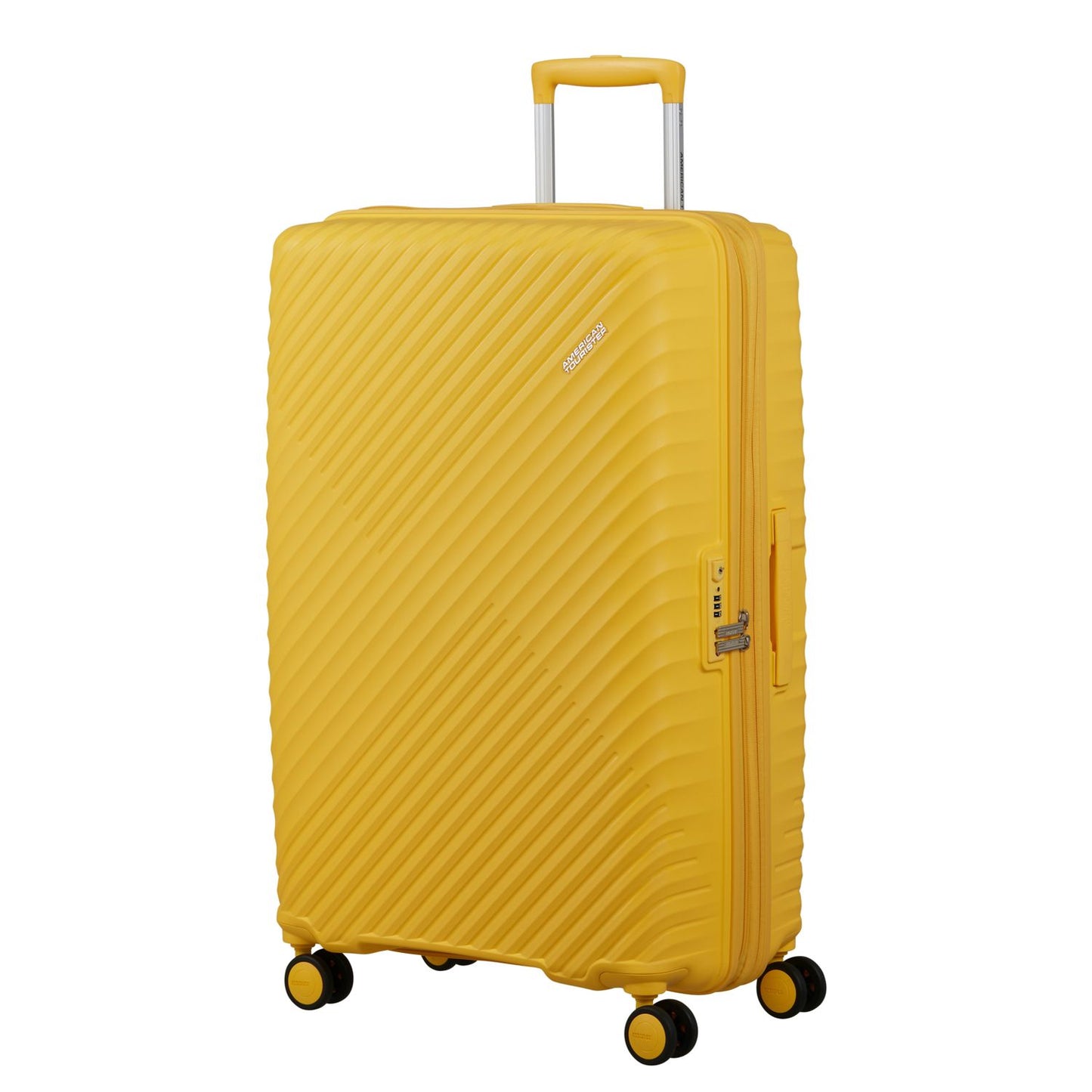 American Tourister Diablast Spinner 78 cm - Uitbreidbaar 98/111 liter - 78x49x31/34 cm - digital yellow