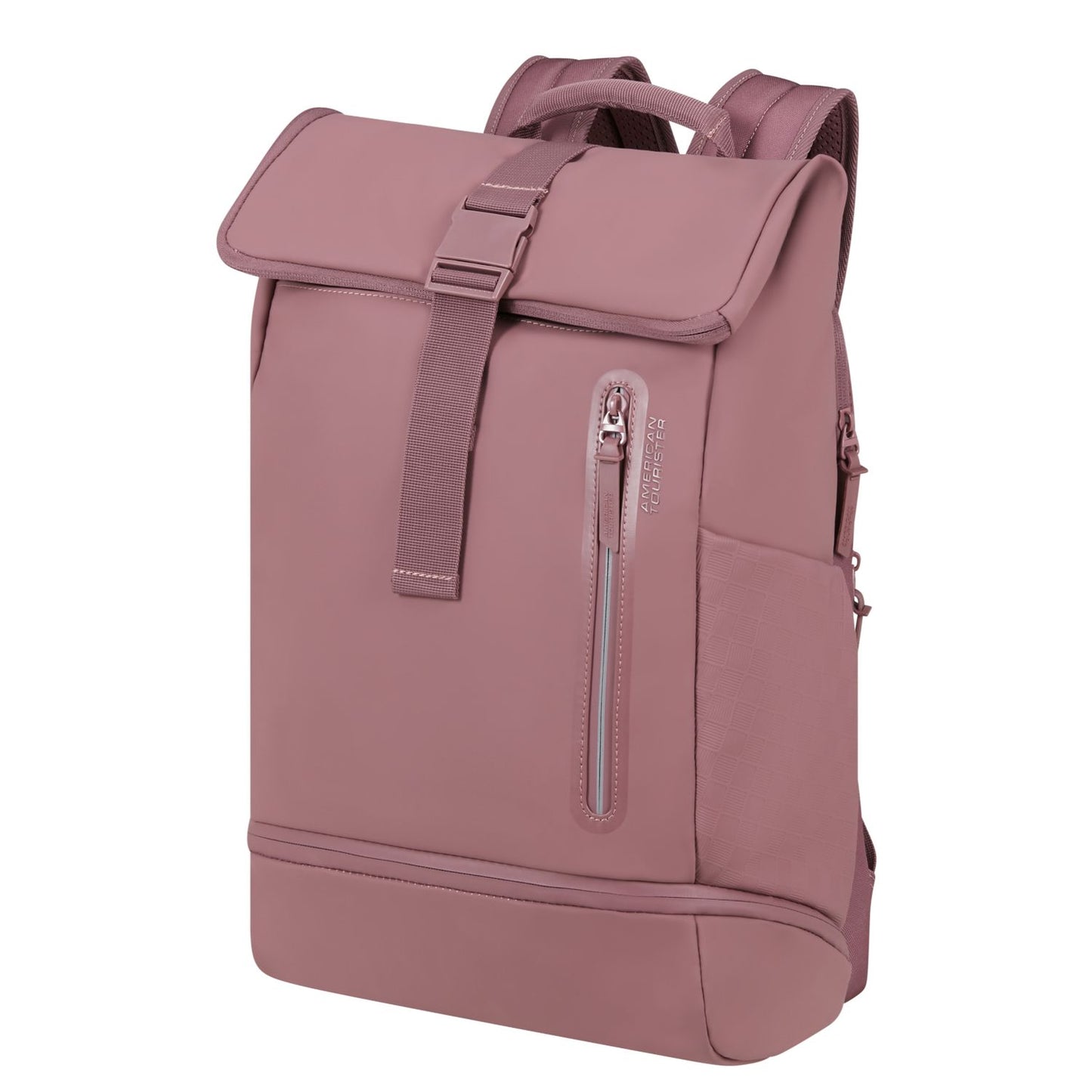 American Tourister Urban Tide Rolltop Laptop Rugzak - 31 liter - 15.6" laptopvak - galactic mauve