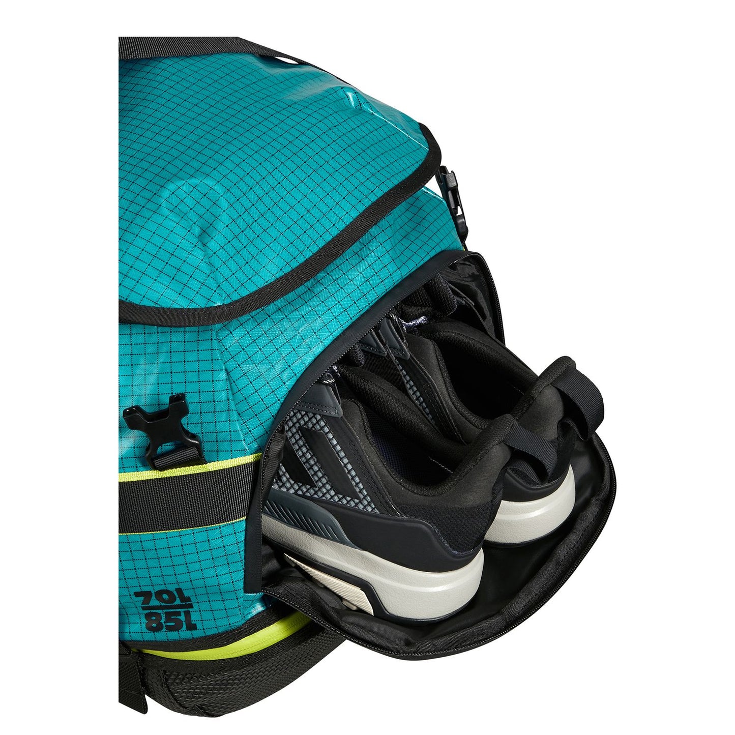 Samsonite Outtrax Duffle M - Uitbreidbaar 70/85 liter - 30/34x64x36 cm - deep teal